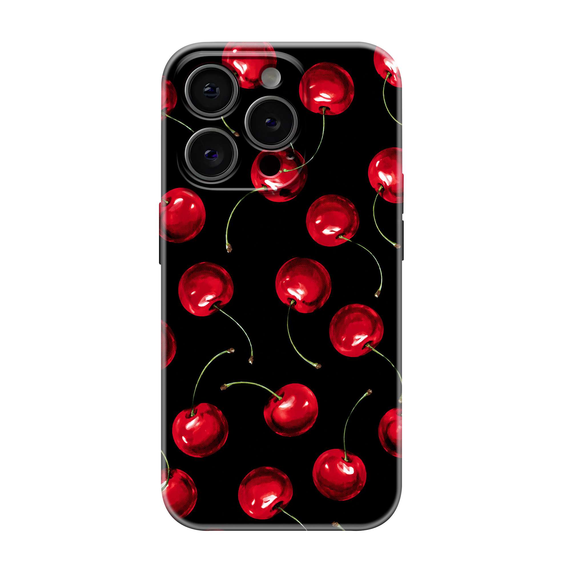 Black Cherry Bliss Glossy Hard Case