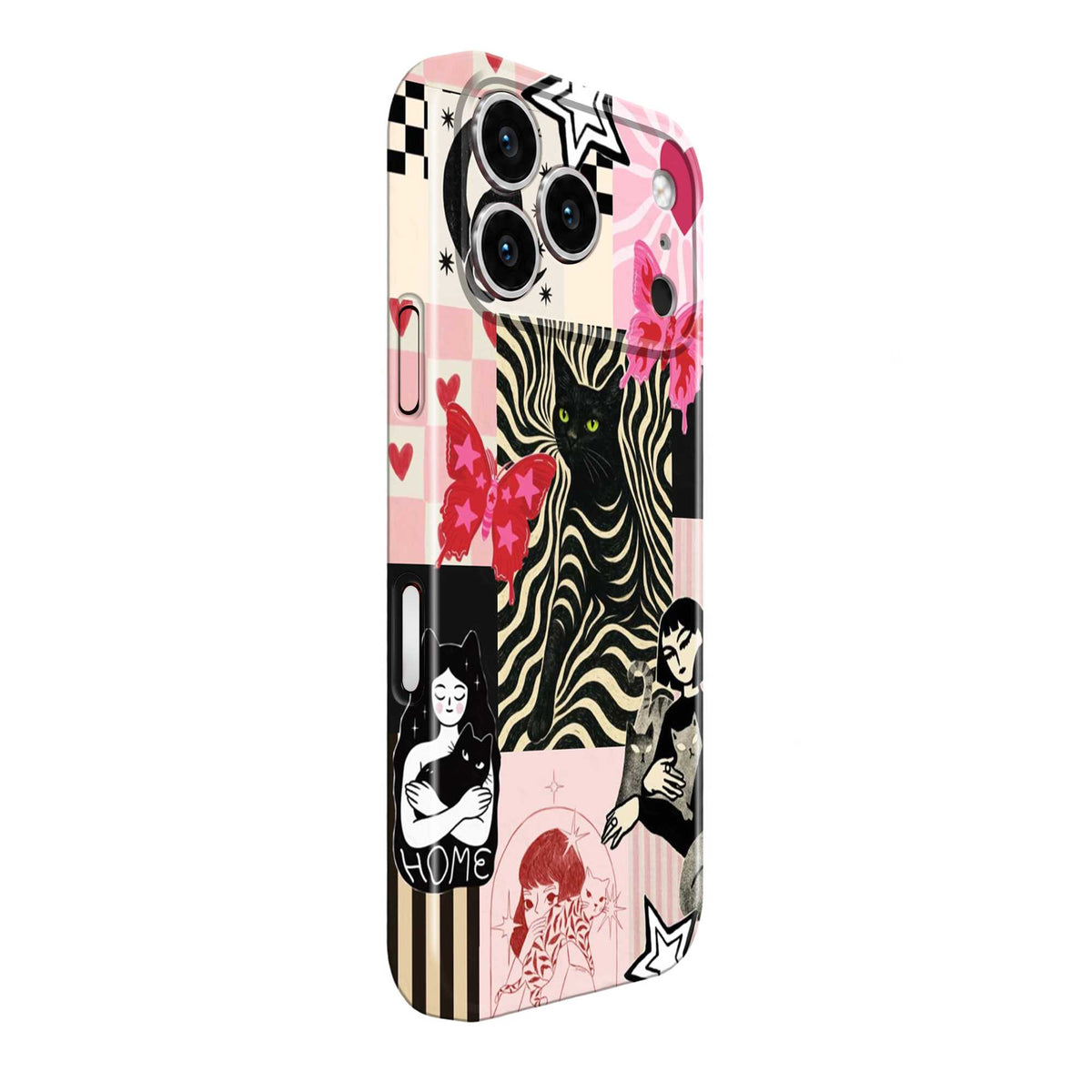 Black Cat Magic Glossy Hard Case