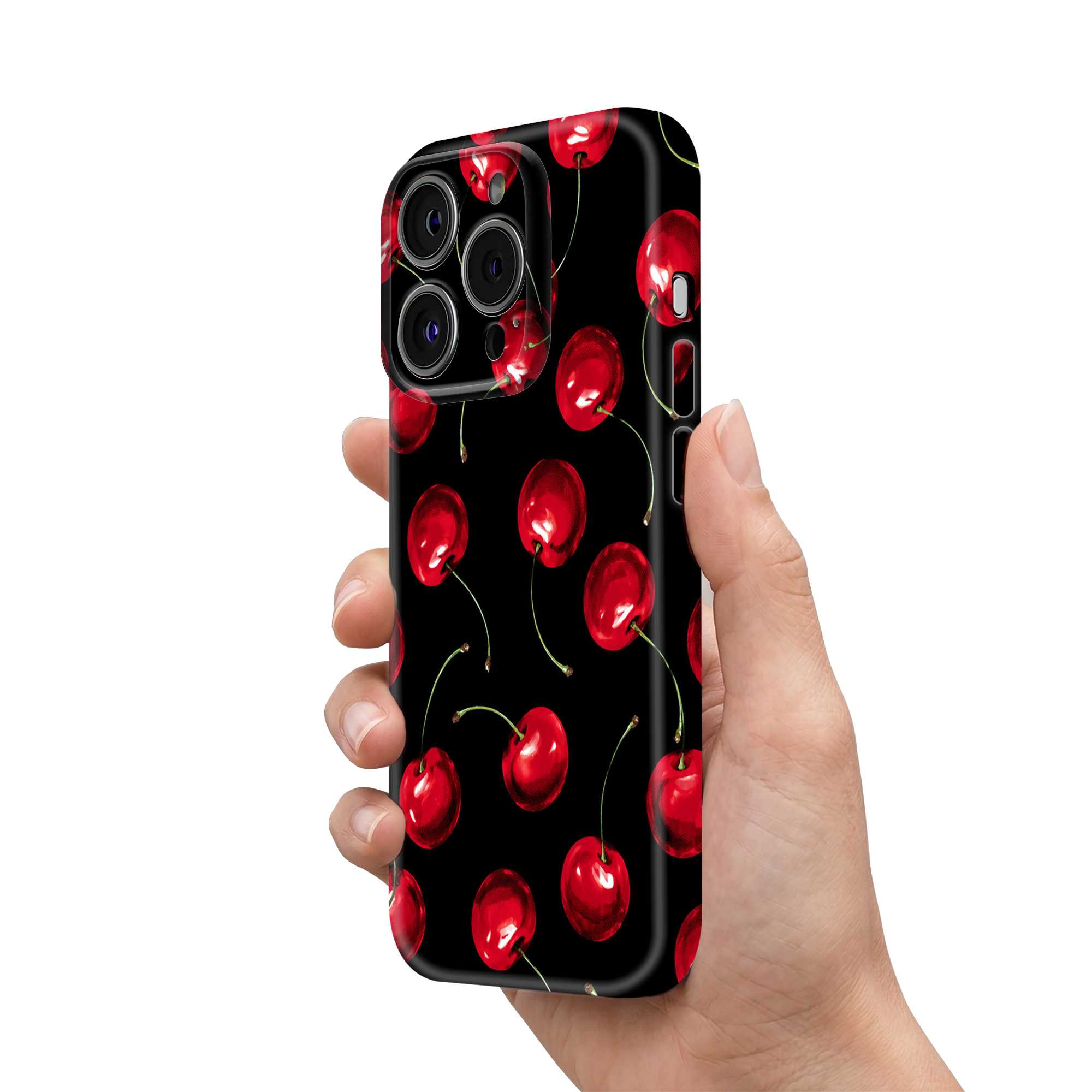Black Cherry Bliss Glossy Hard Case