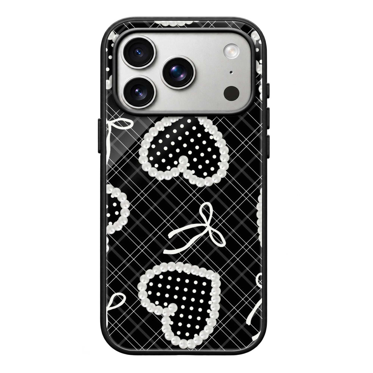 Black Swan Bow Glass Case