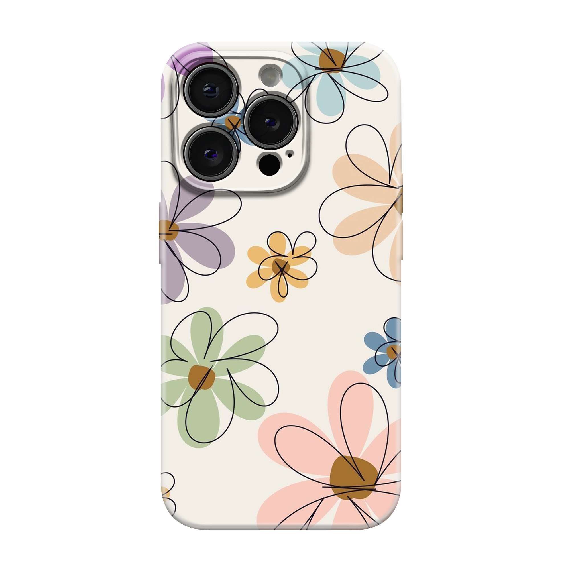 Bloom Sketch Glossy Hard Case