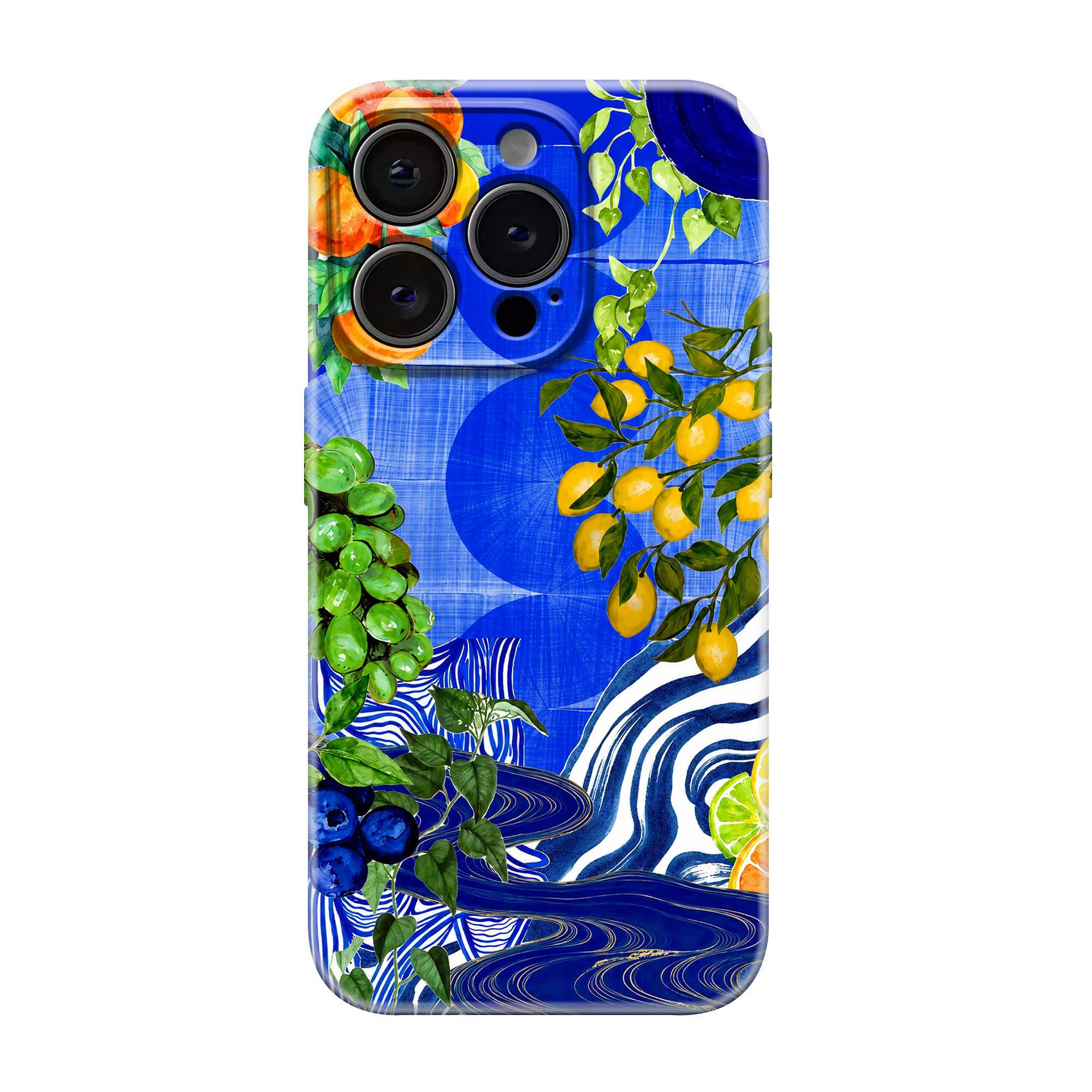 Blue Orchard Glossy Hard Case