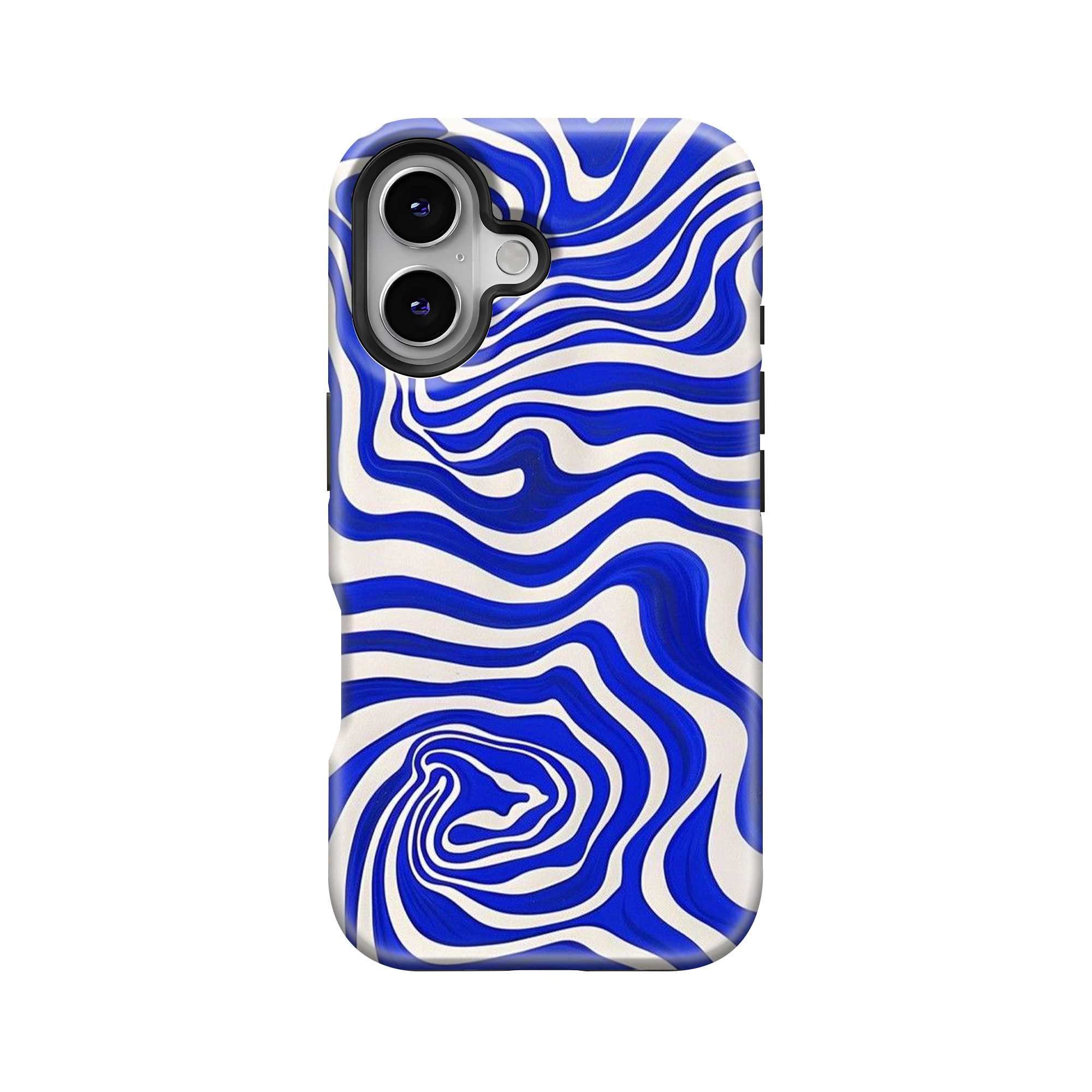 Blue Vortex Flow Dual Guard Case