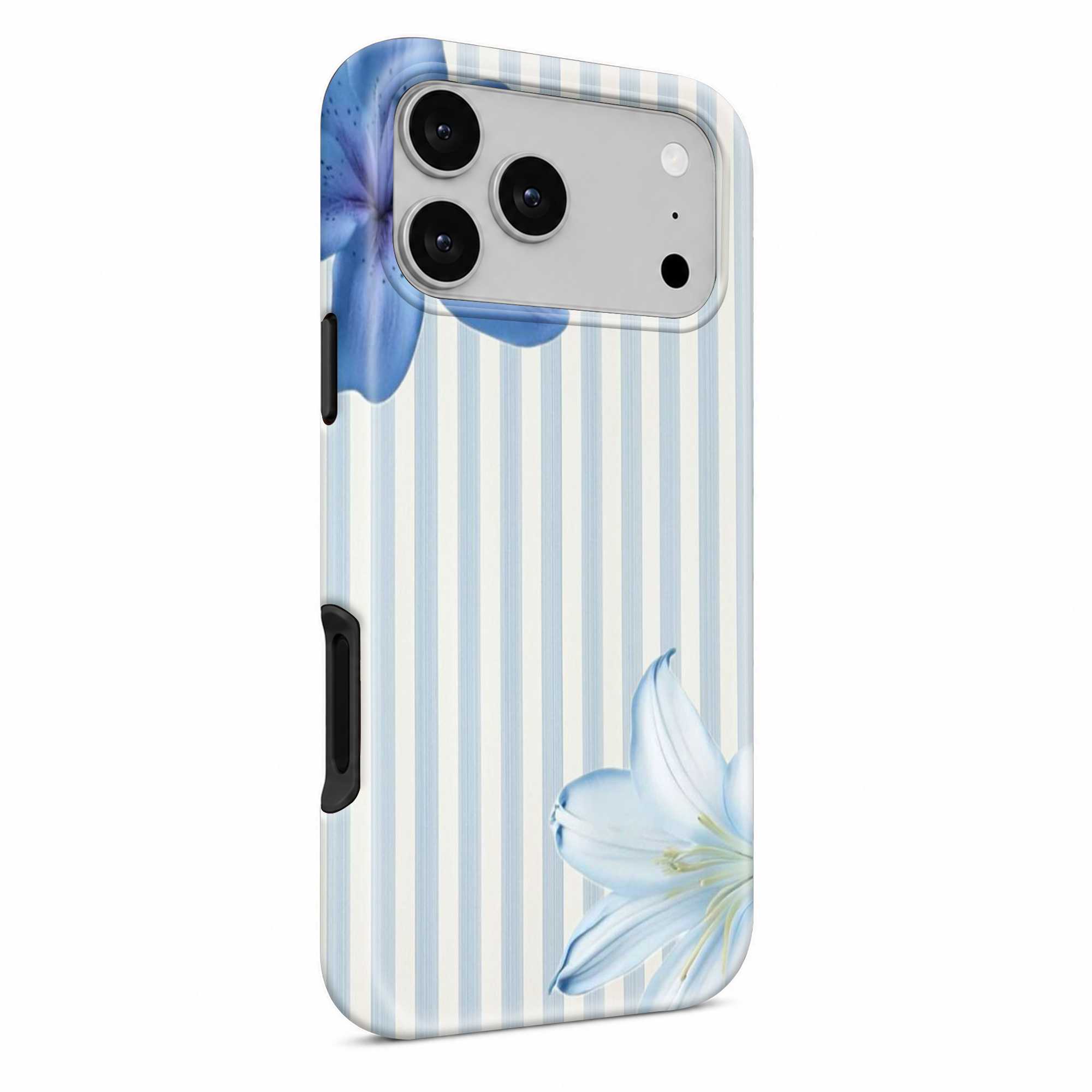 Blue Lily Bloom Dual Guard Case