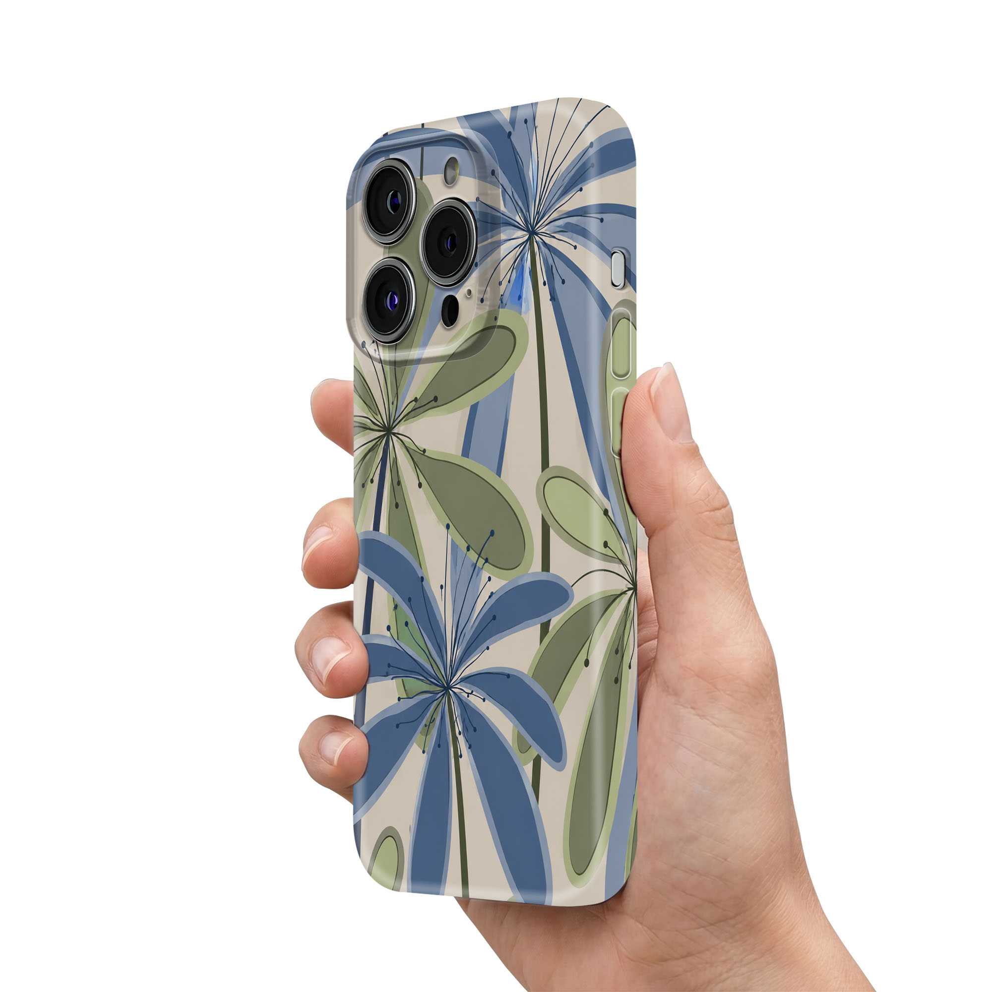 Blue Meadow Glossy Hard Case