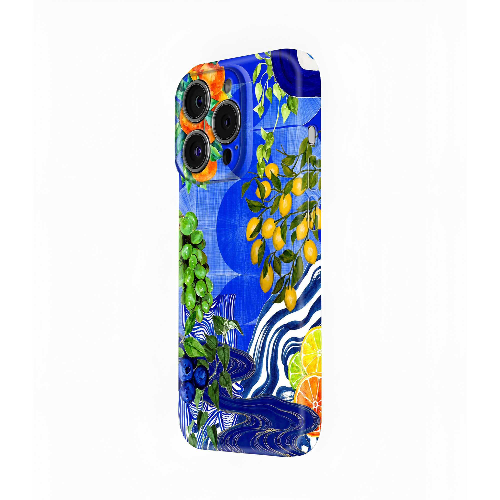 Blue Orchard Glossy Hard Case