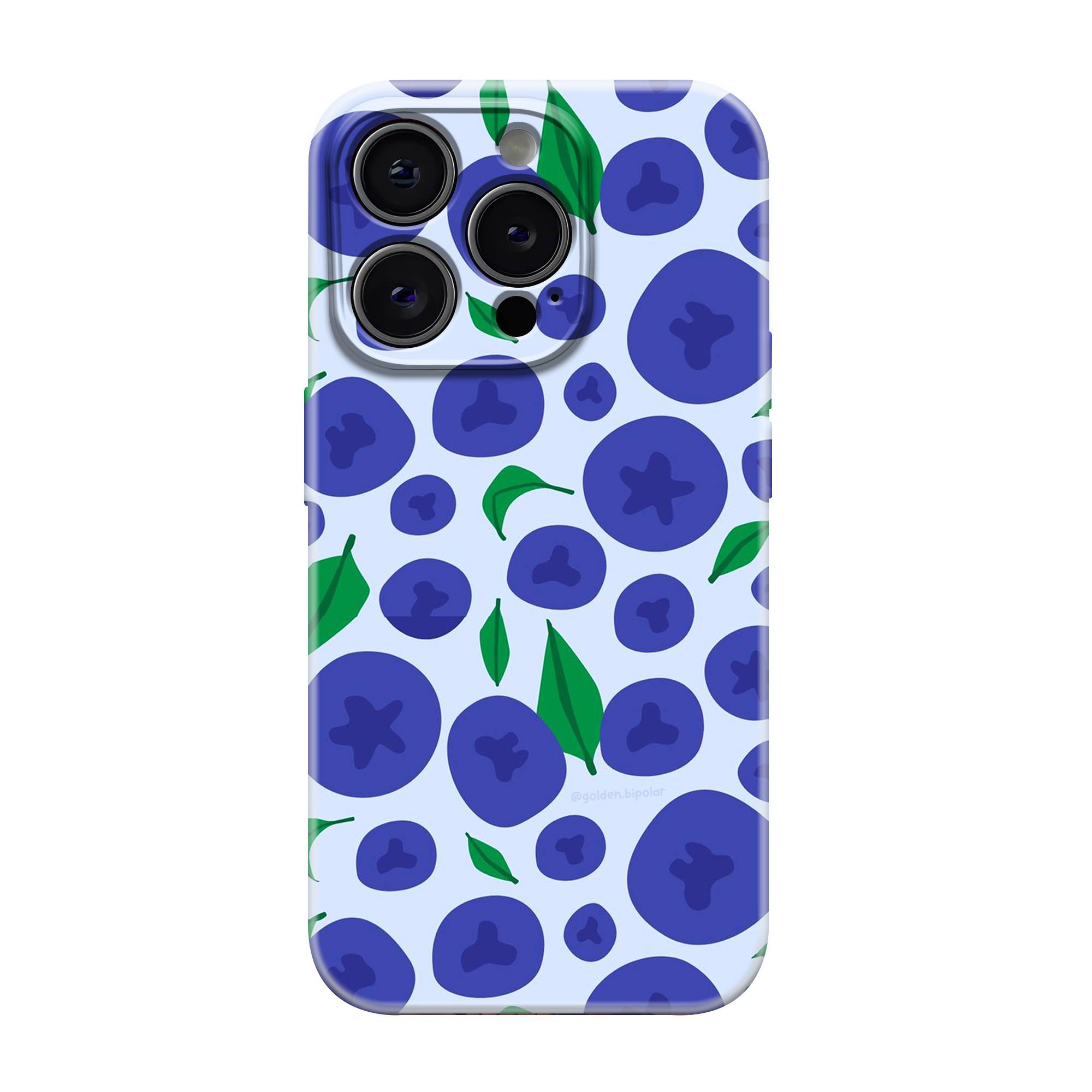 Blueberry Pop Glossy Hard Case