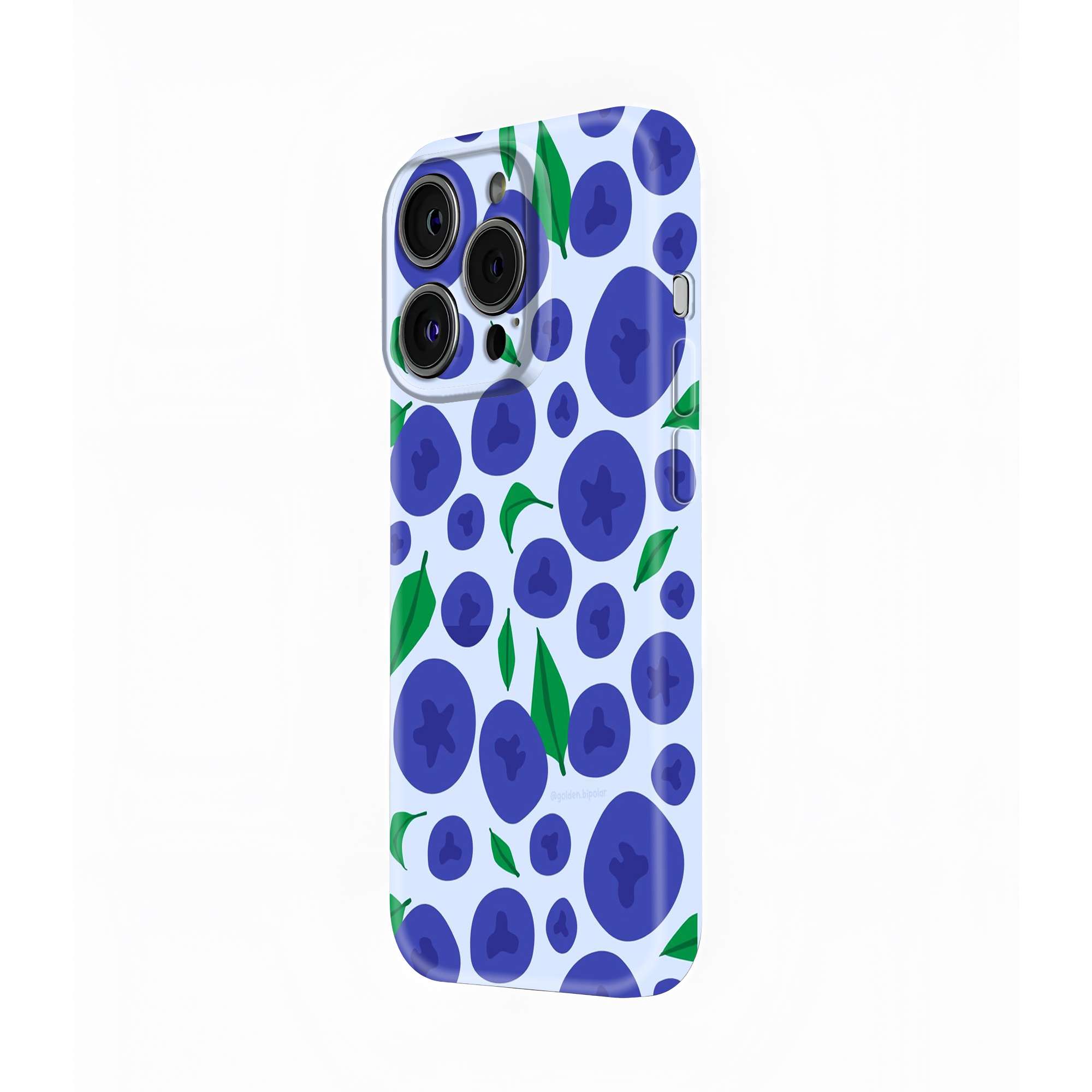 Blueberry Pop Glossy Hard Case