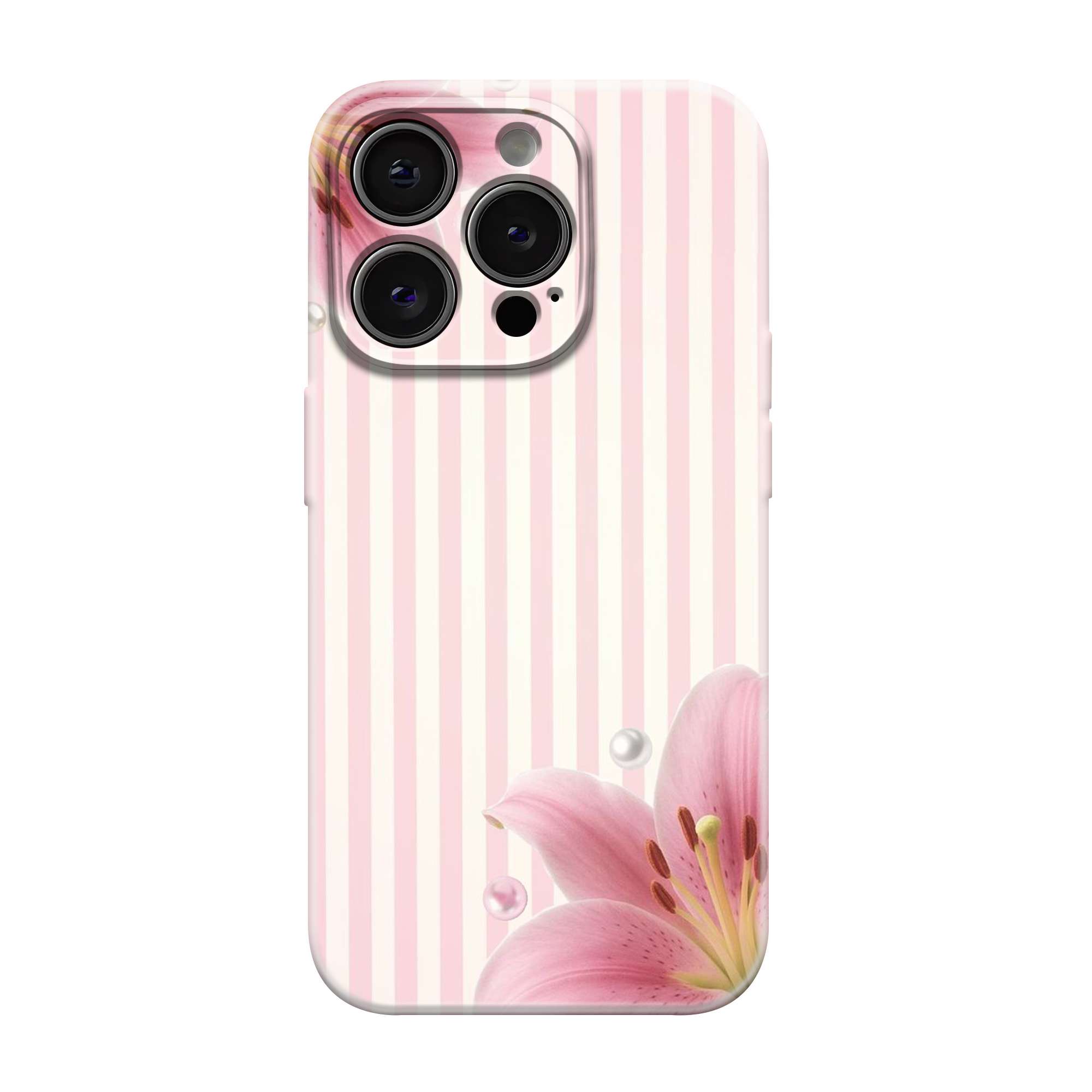 Blush Lily Glossy Hard Case