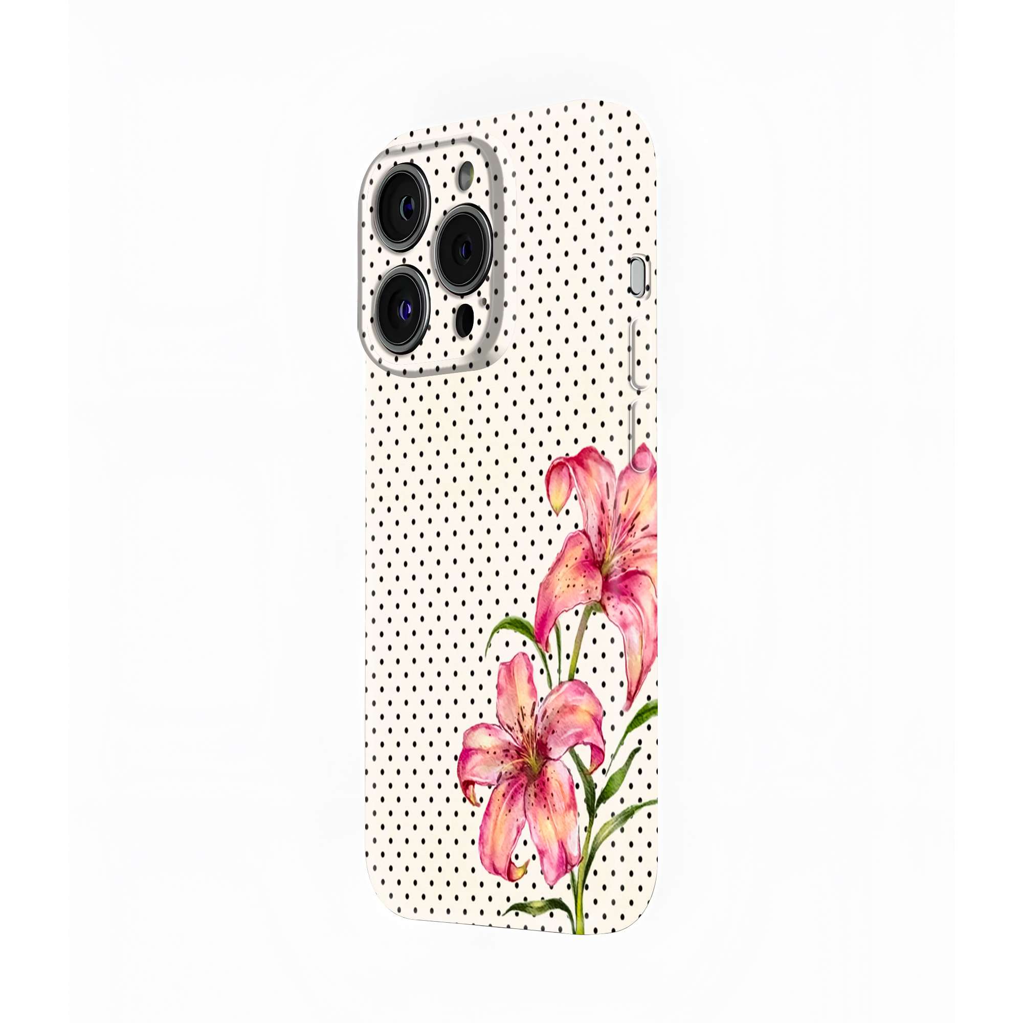 Blush Lily Glossy Hard Case