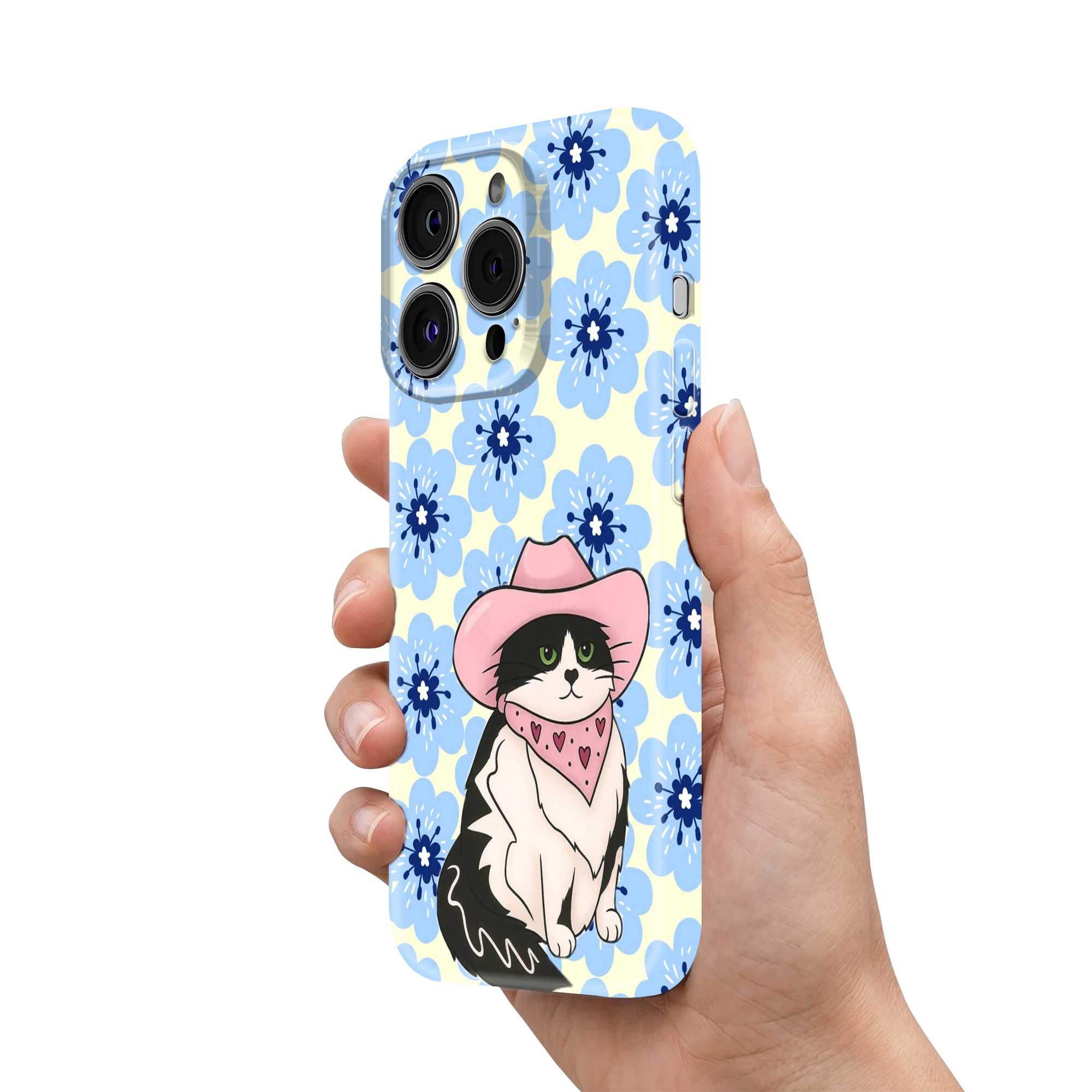 Cactus Kitty Glossy Hard Case