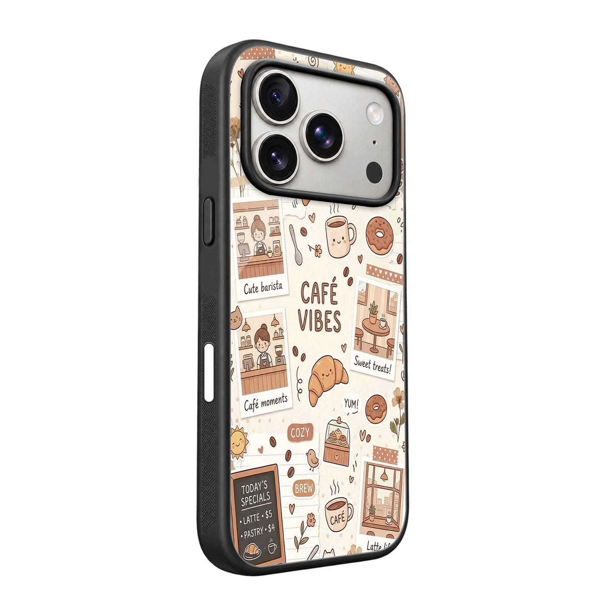 Café Vibes Glass Case