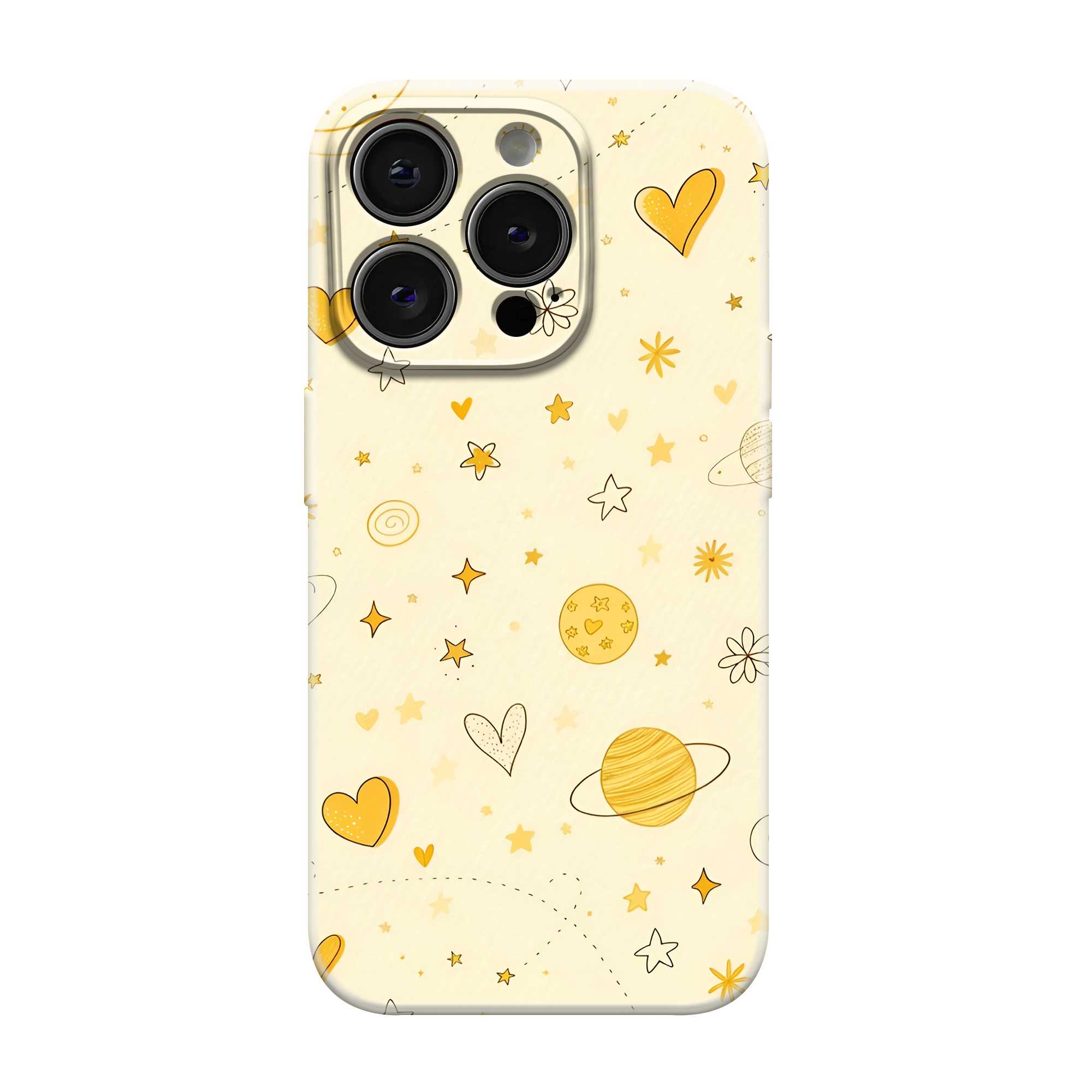 Celestial Doodle Glossy Hard Case