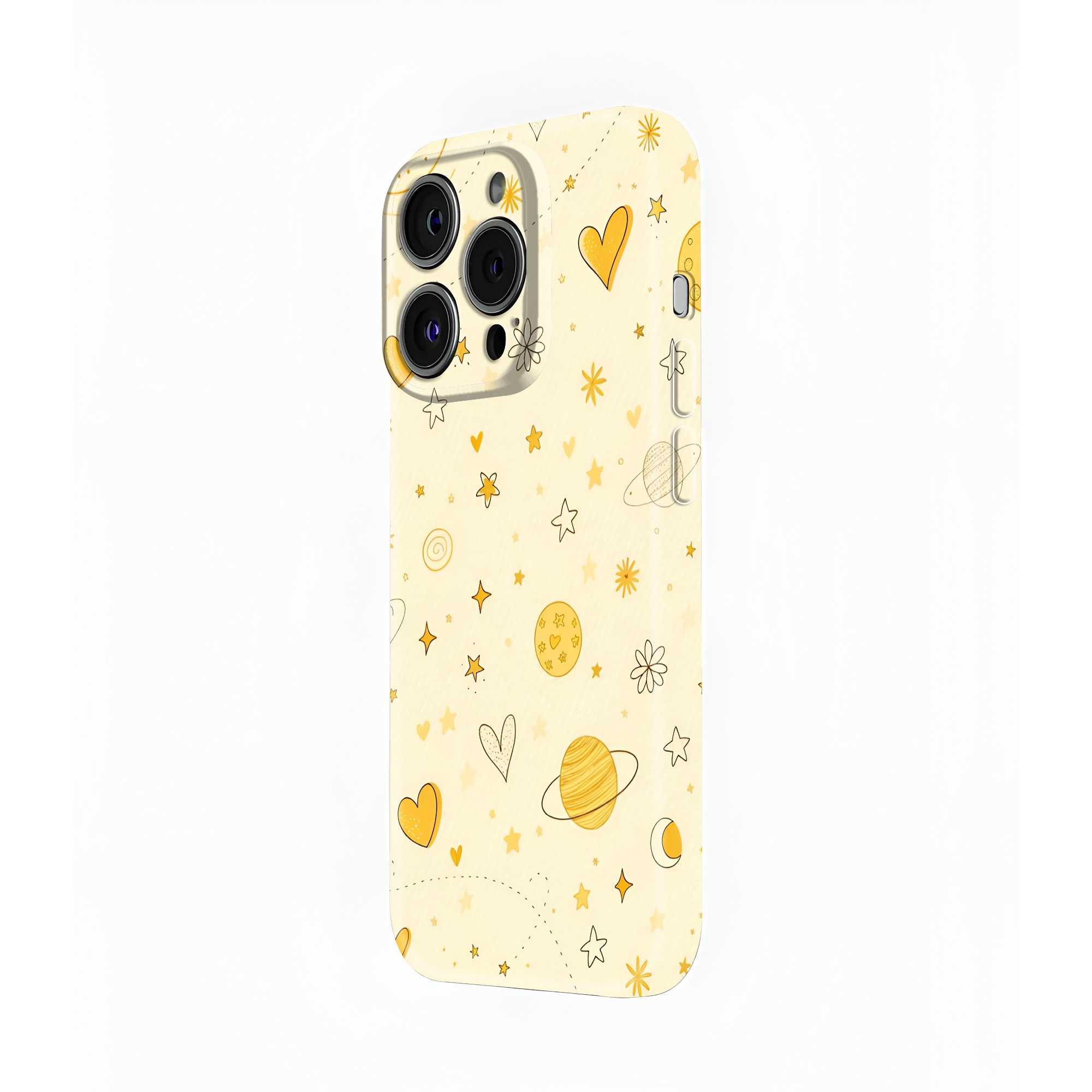 Celestial Doodle Glossy Hard Case