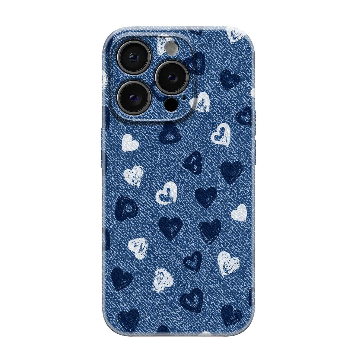 Chalky Hearts Glossy Hard Case