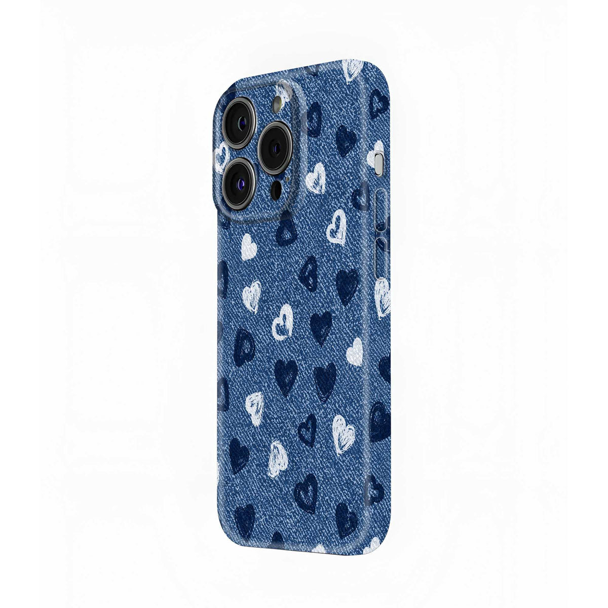 Chalky Hearts Glossy Hard Case