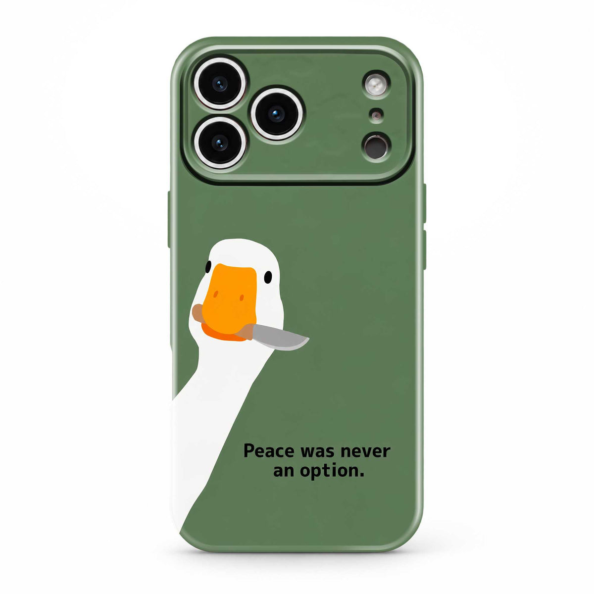 Chaos Goose Glossy Hard Case