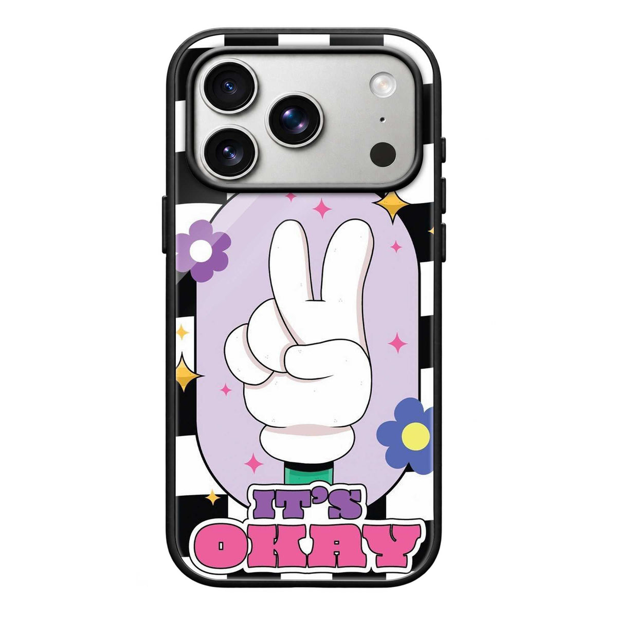 Checkmate Cute Glass Case