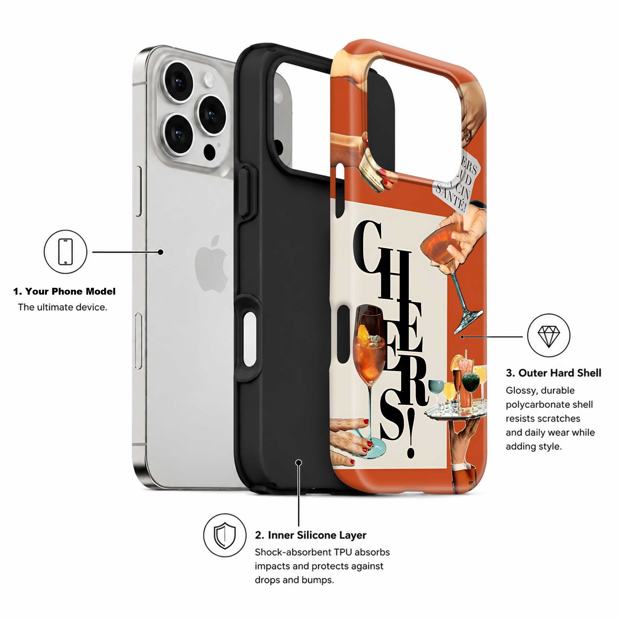 Cheers Dual Guard Case