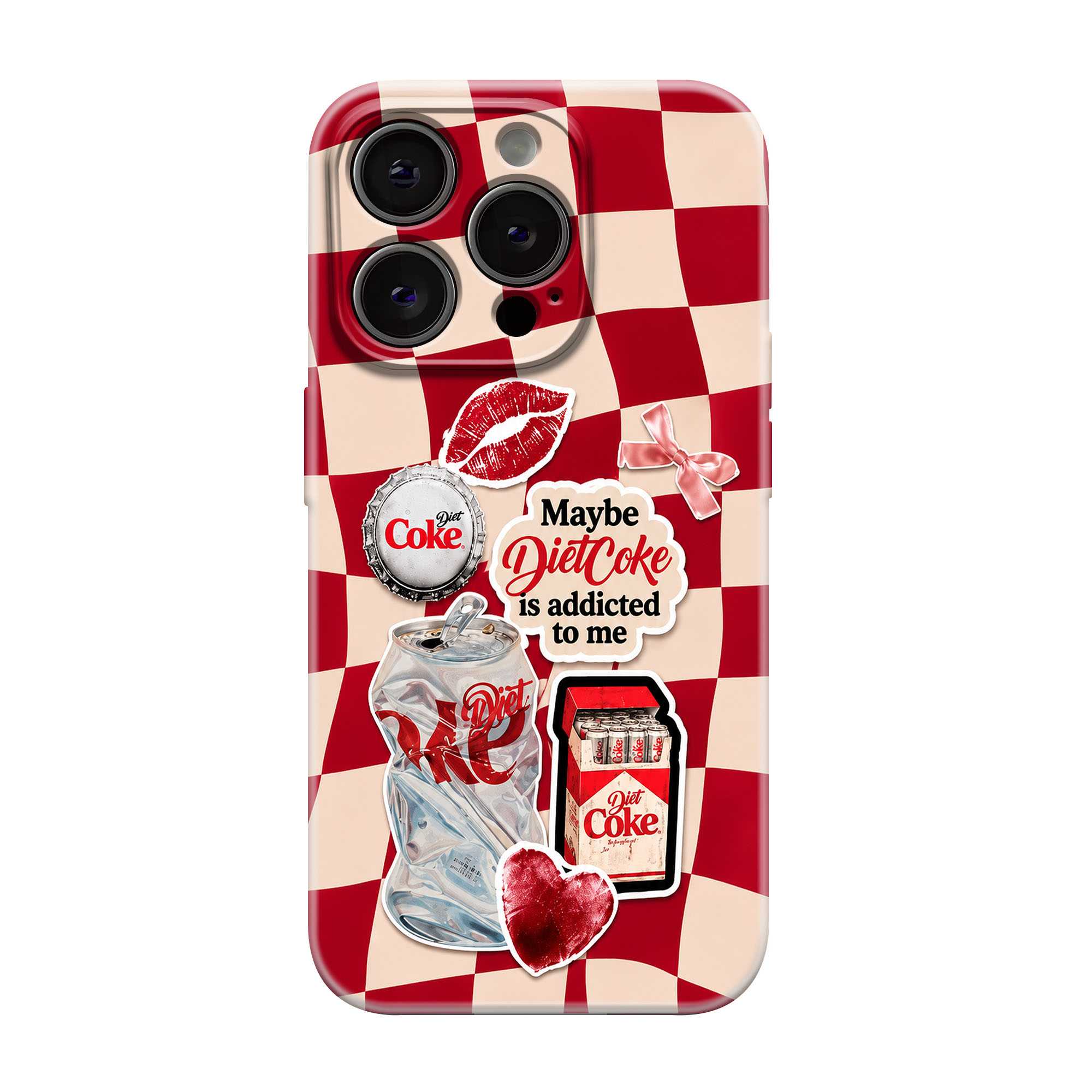 Cherry Coke Crush Glossy Hard Case