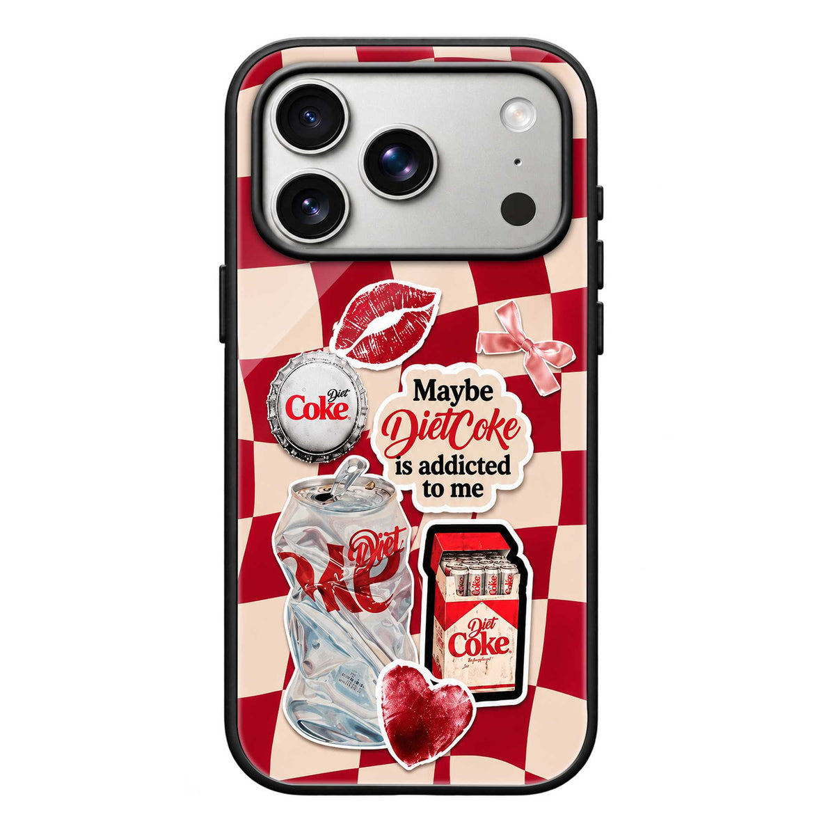 Cherry Coke Crush Glass Case