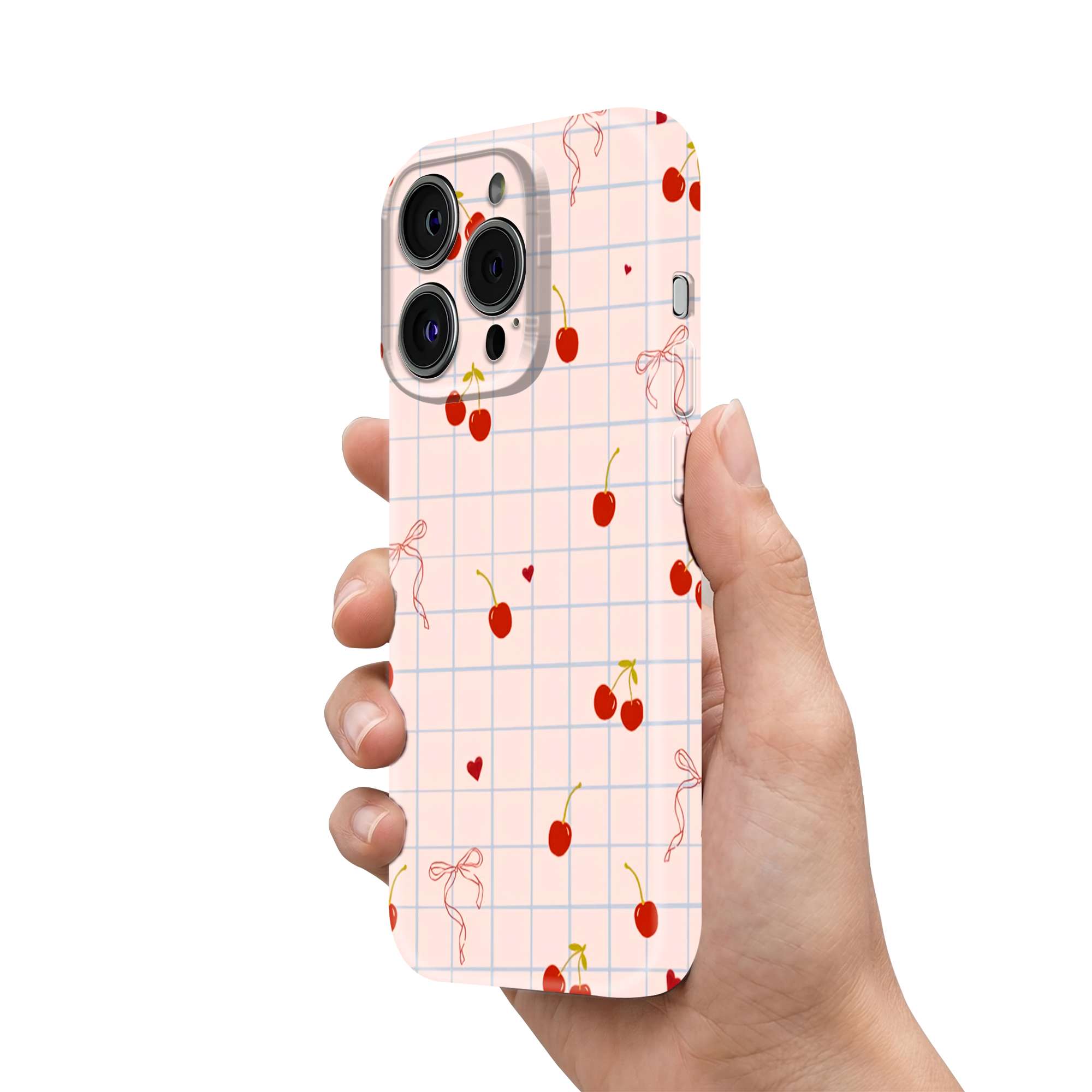 Sweet Cherry Vibes Glossy Hard Case