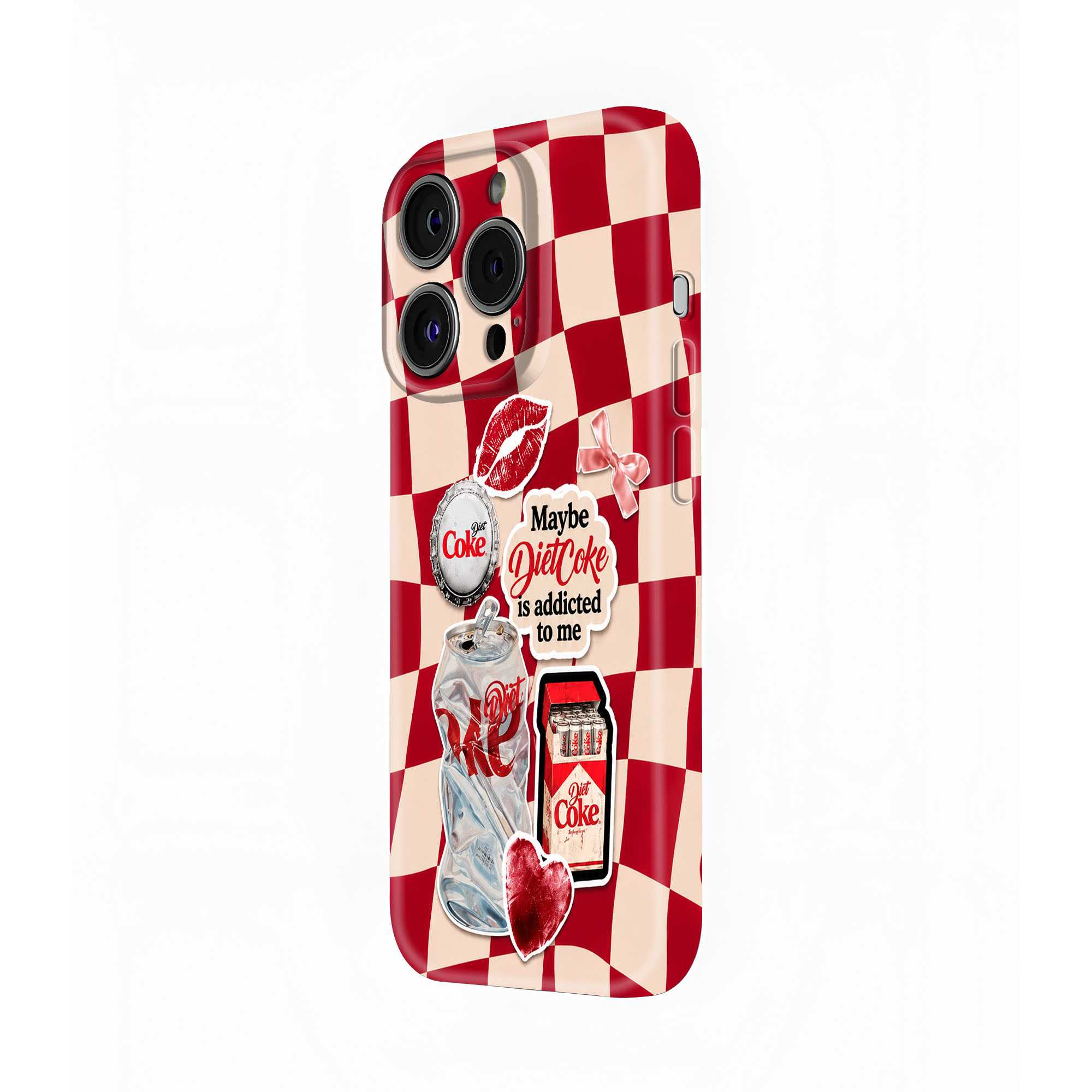 Cherry Coke Crush Glossy Hard Case