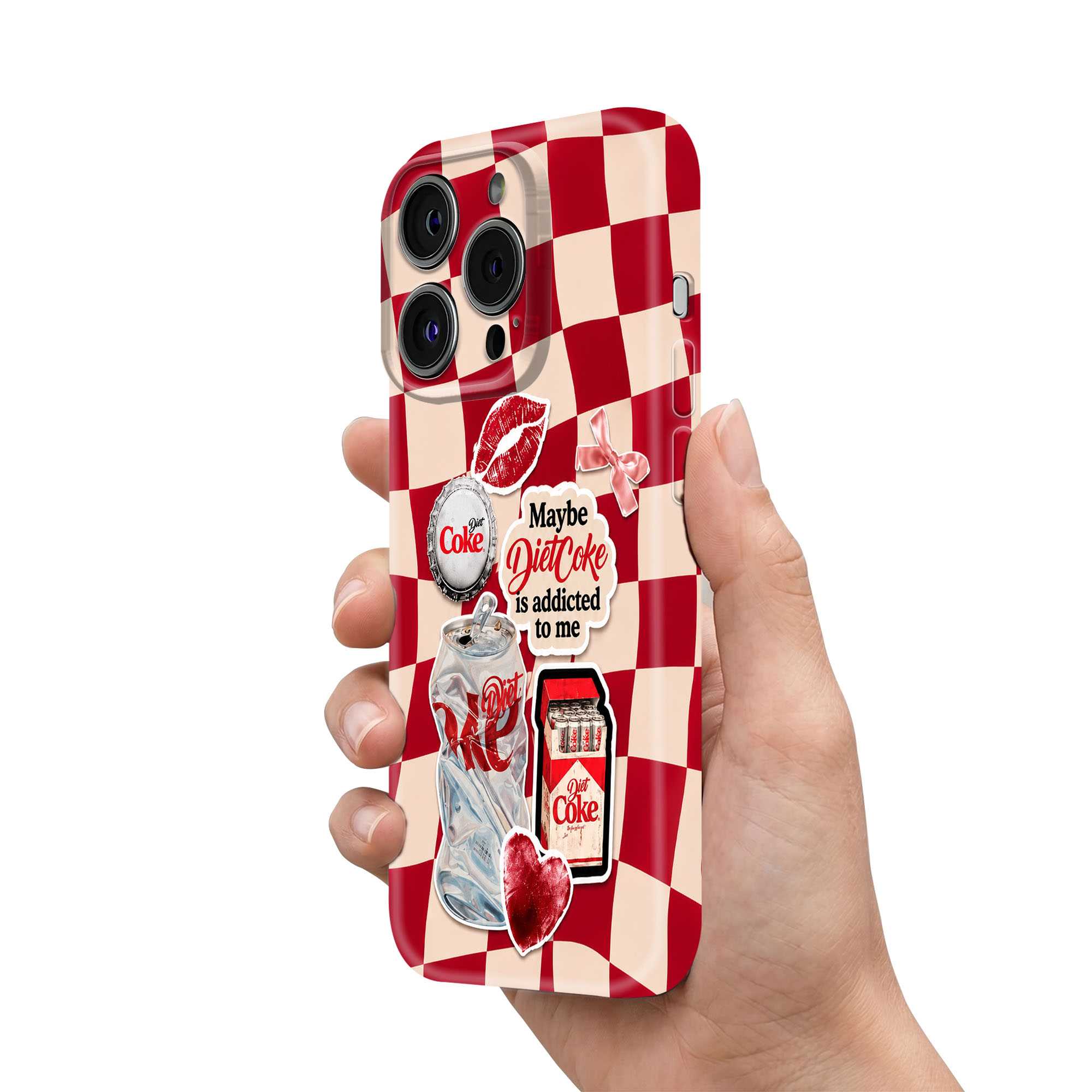Cherry Coke Crush Glossy Hard Case