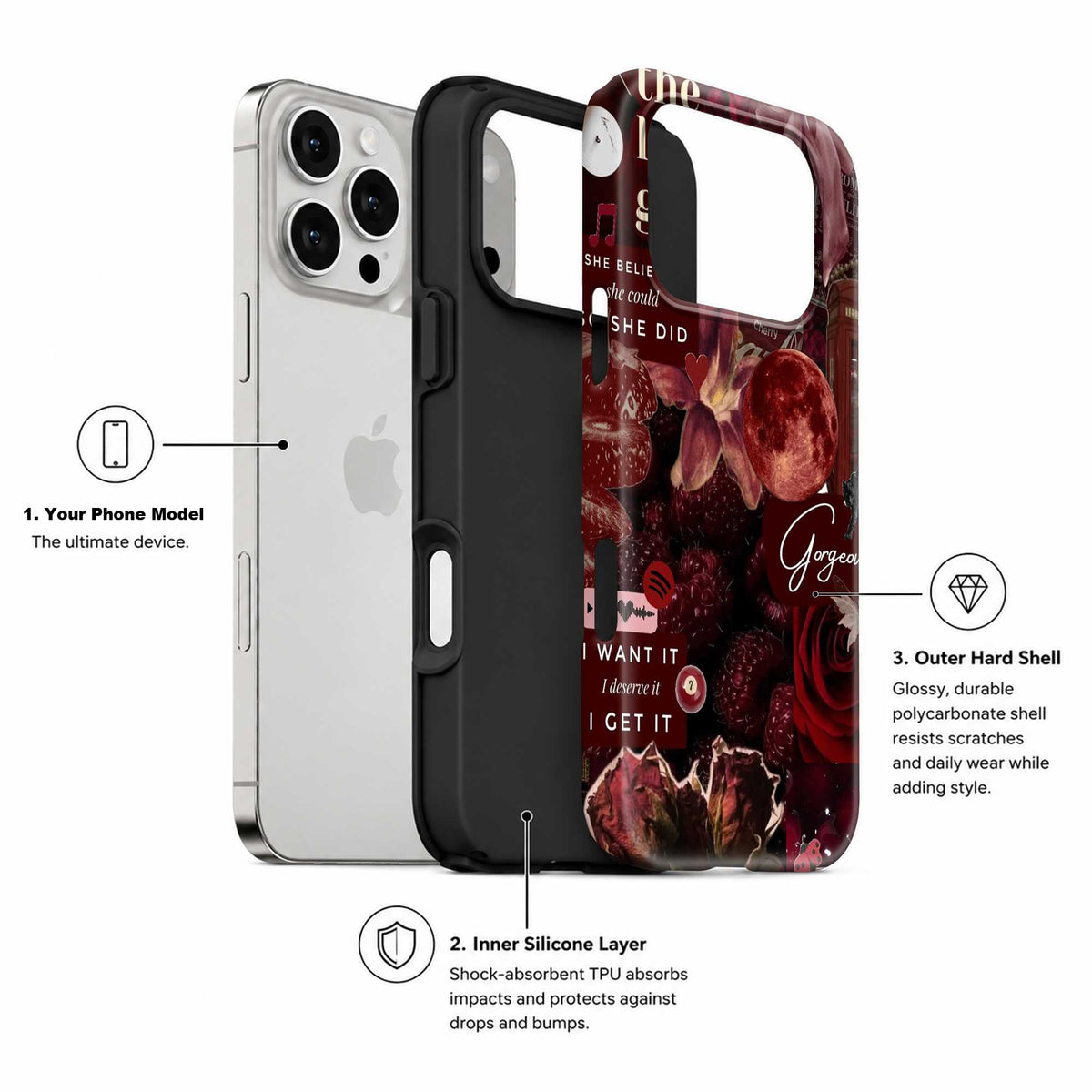 Cherry Moon Dual Guard Case
