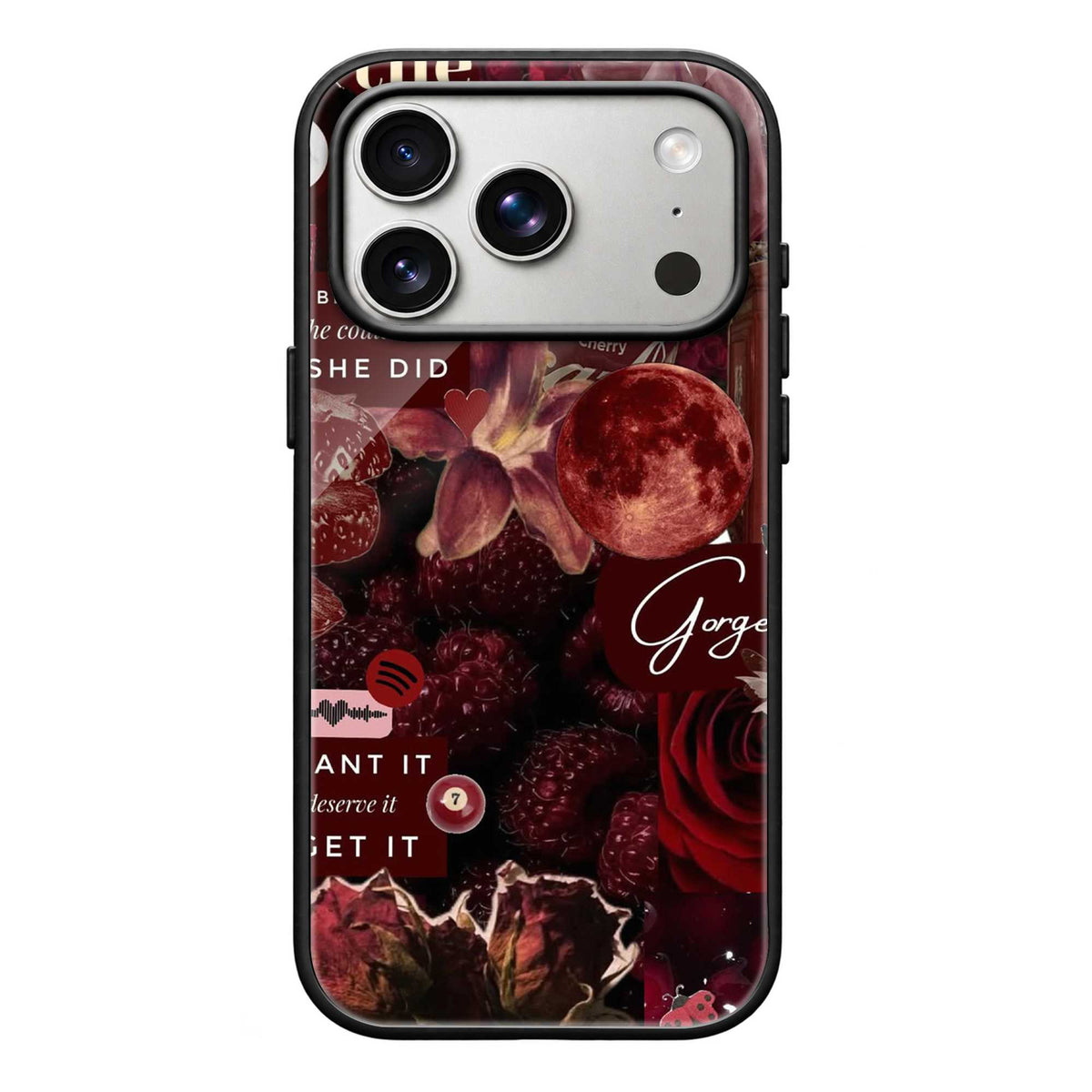 Cherry Moon Glass Case