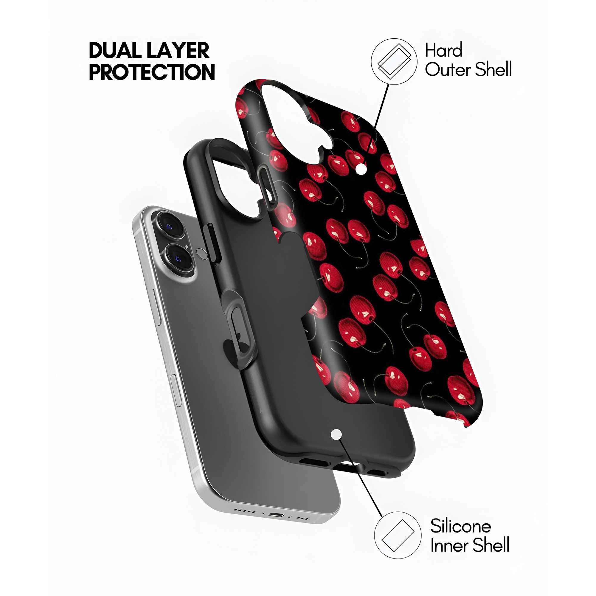 Cherry Noir Dual Guard Case