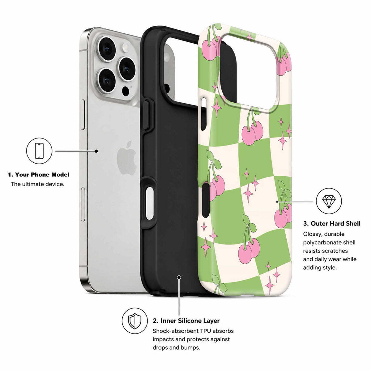 Cherry Pop Dual Guard Case