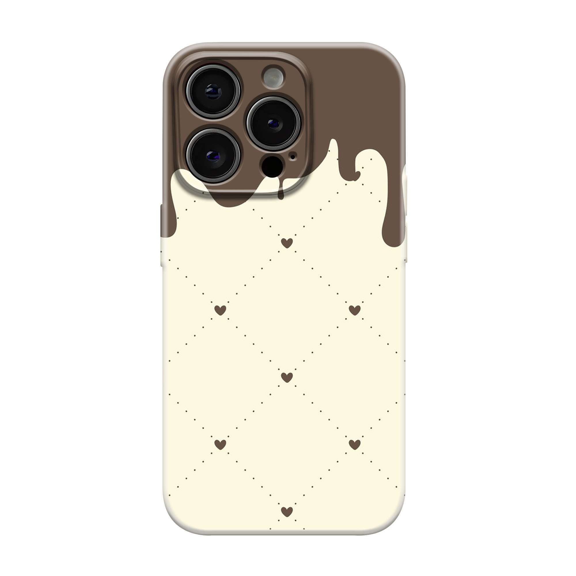 Chocolate Drip Glossy Hard Case
