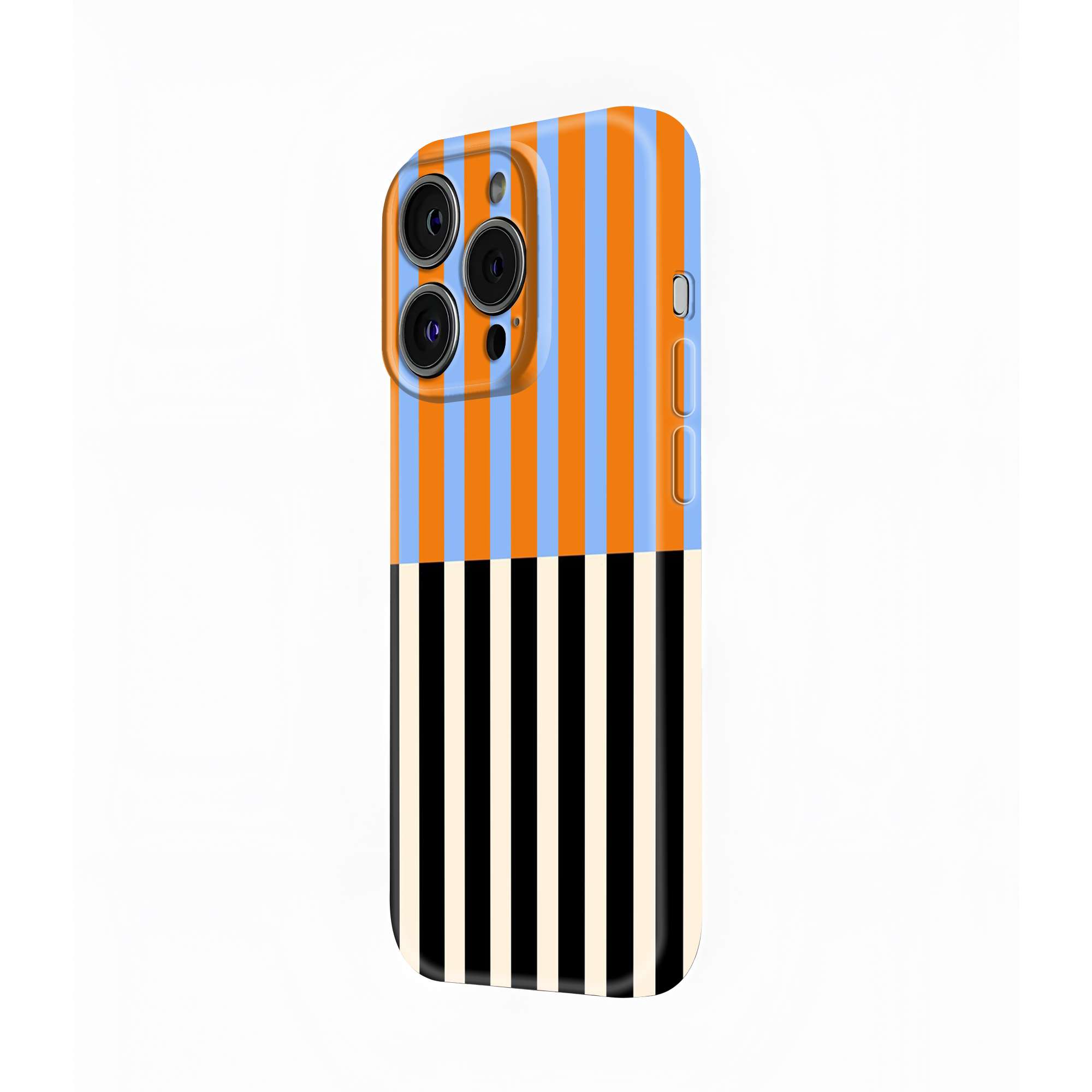 Citrus Stripes Glossy Hard Case