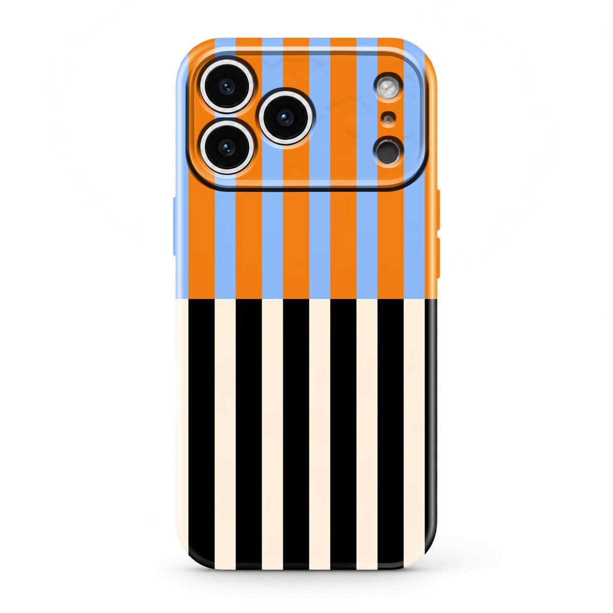 Citrus Stripes Glossy Hard Case
