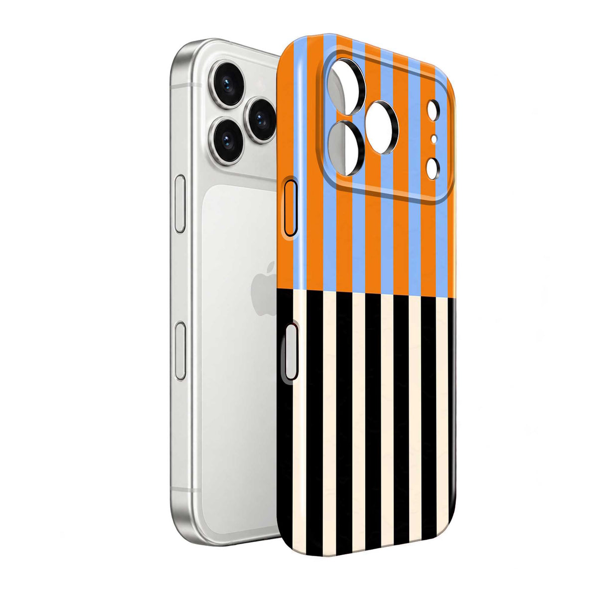 Citrus Stripes Glossy Hard Case
