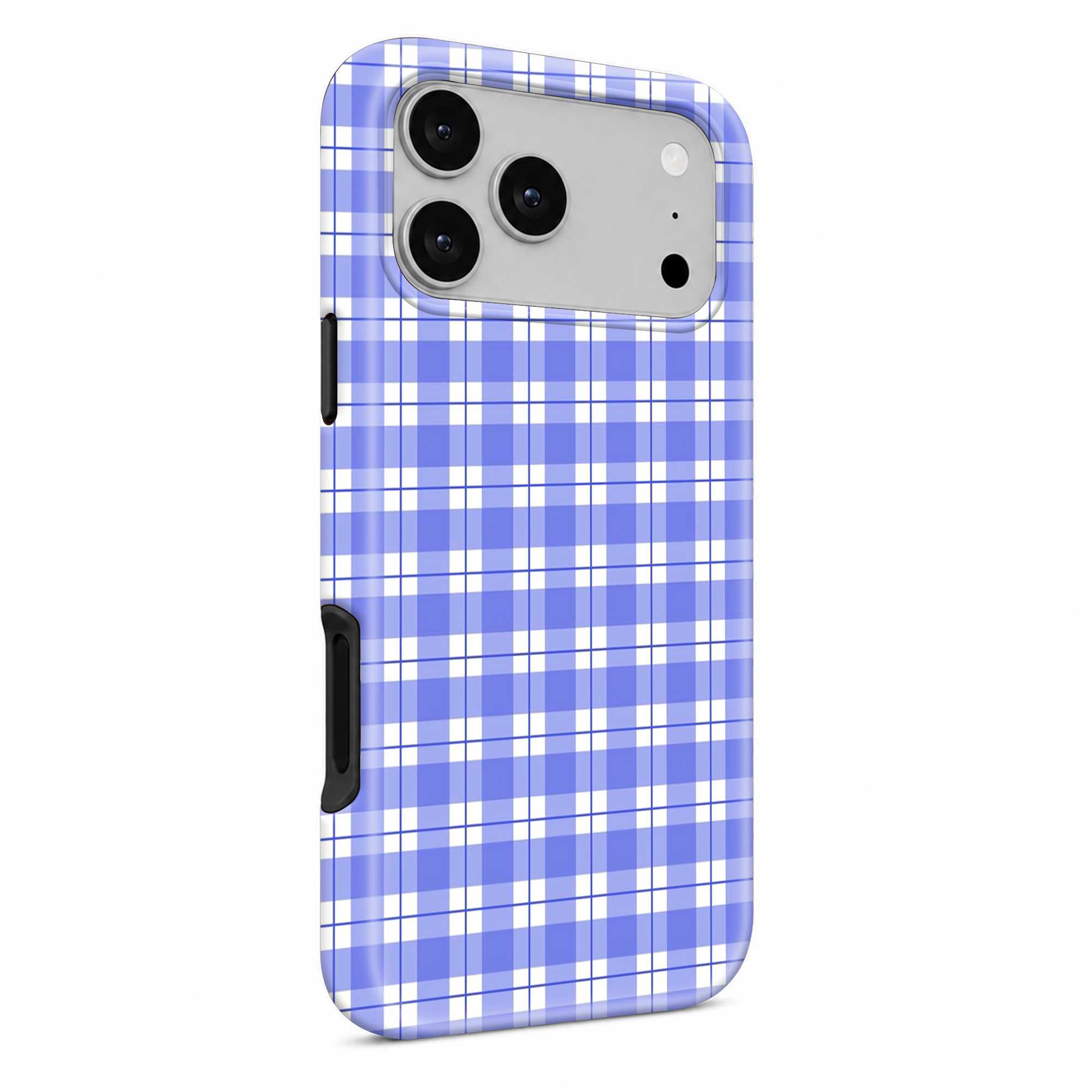 Classic Blue Check Dual Guard Case