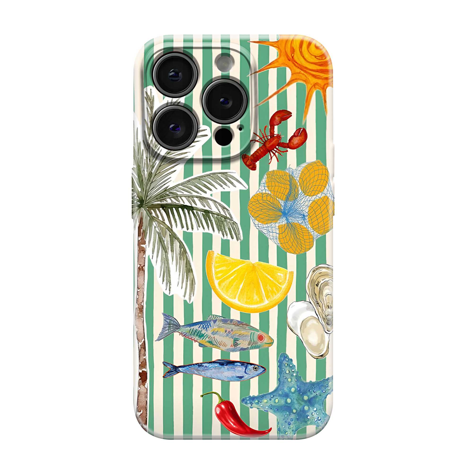 Coastal Market Glossy Hard Case