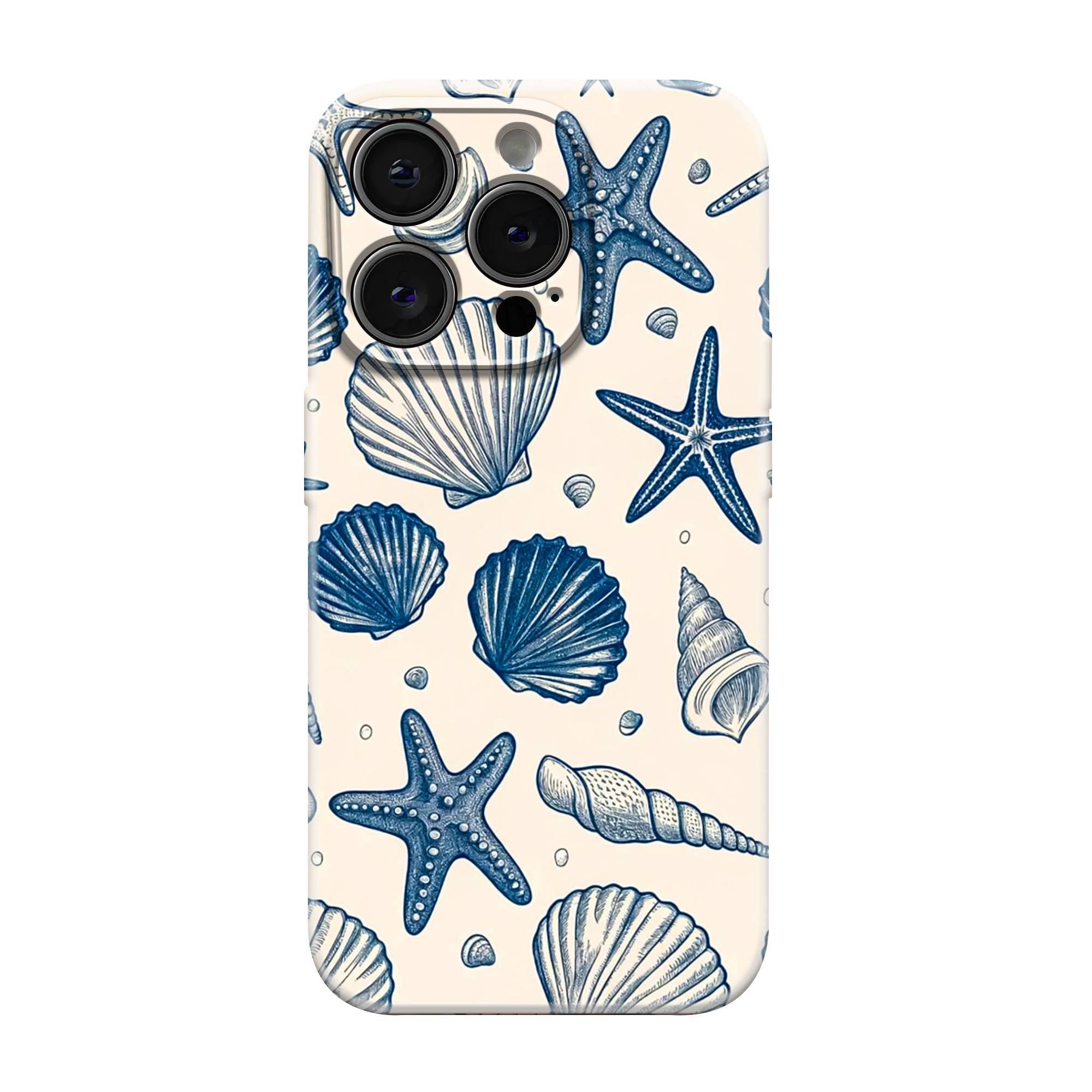 Coastal Shells Glossy Hard Case