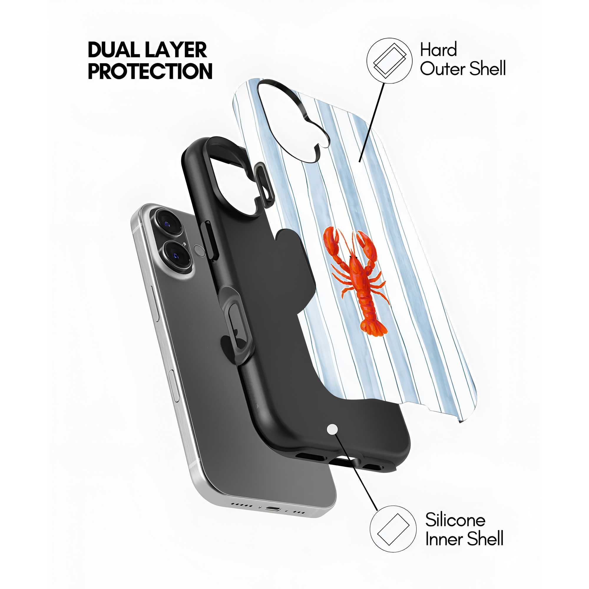 Coastal Catch Dual Guard Case