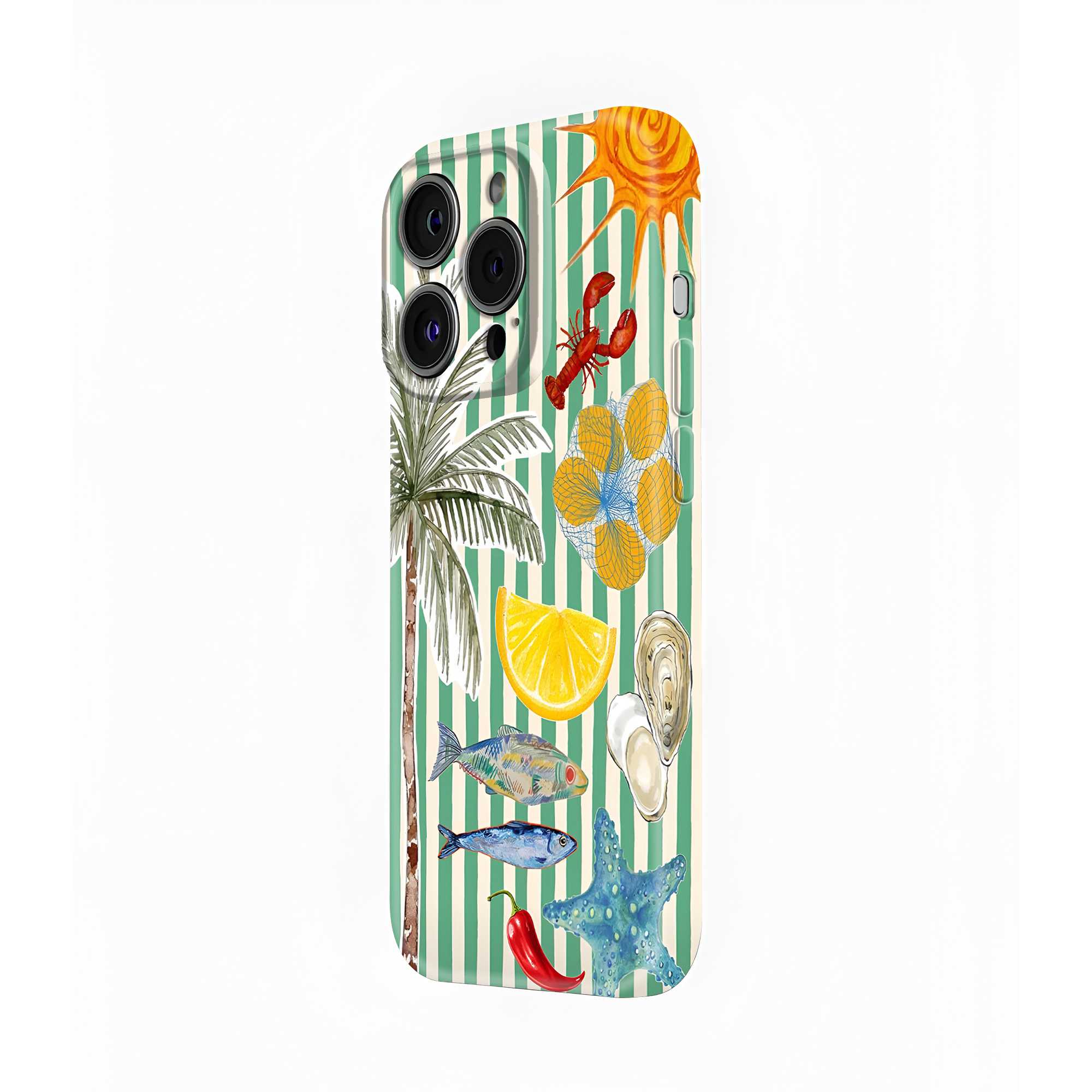 Coastal Market Glossy Hard Case