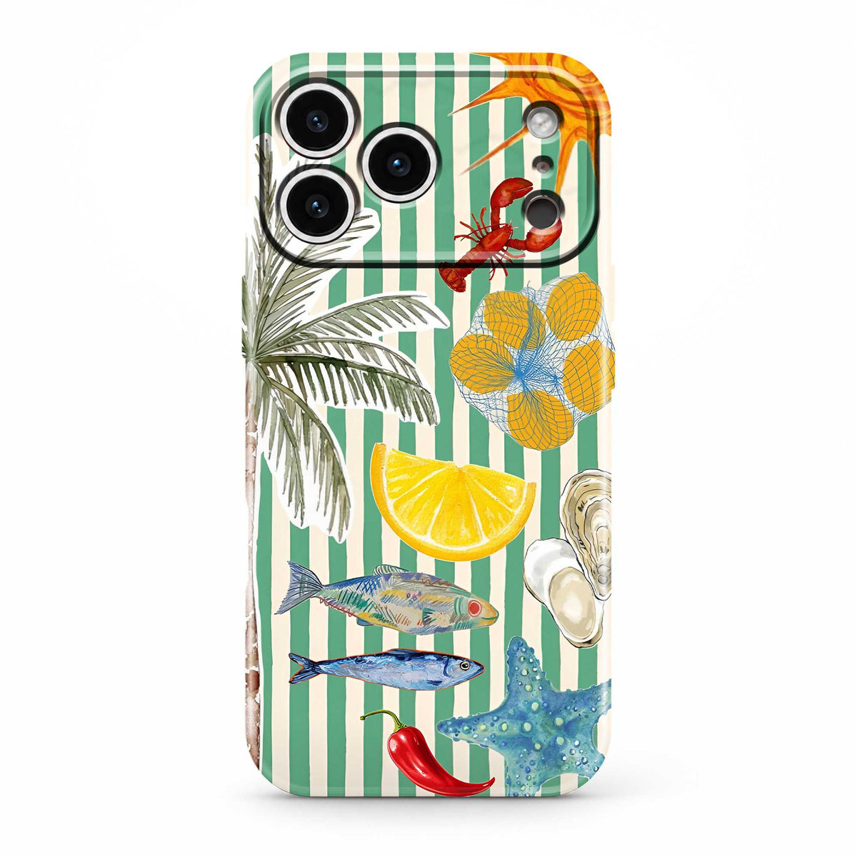 Coastal Market Glossy Hard Case
