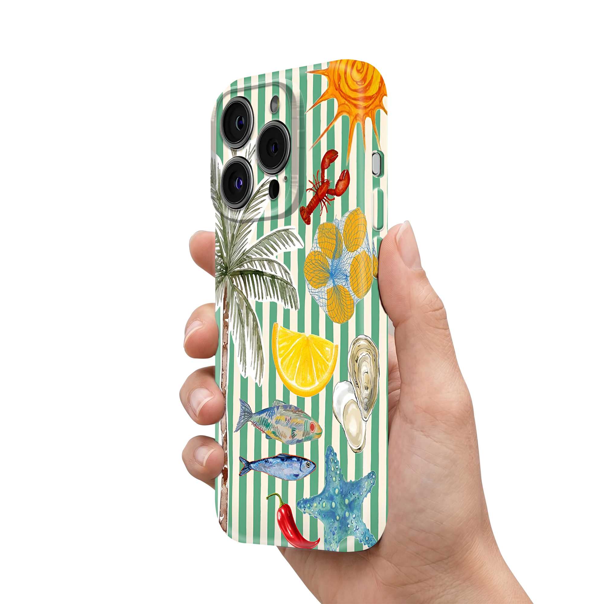 Coastal Market Glossy Hard Case