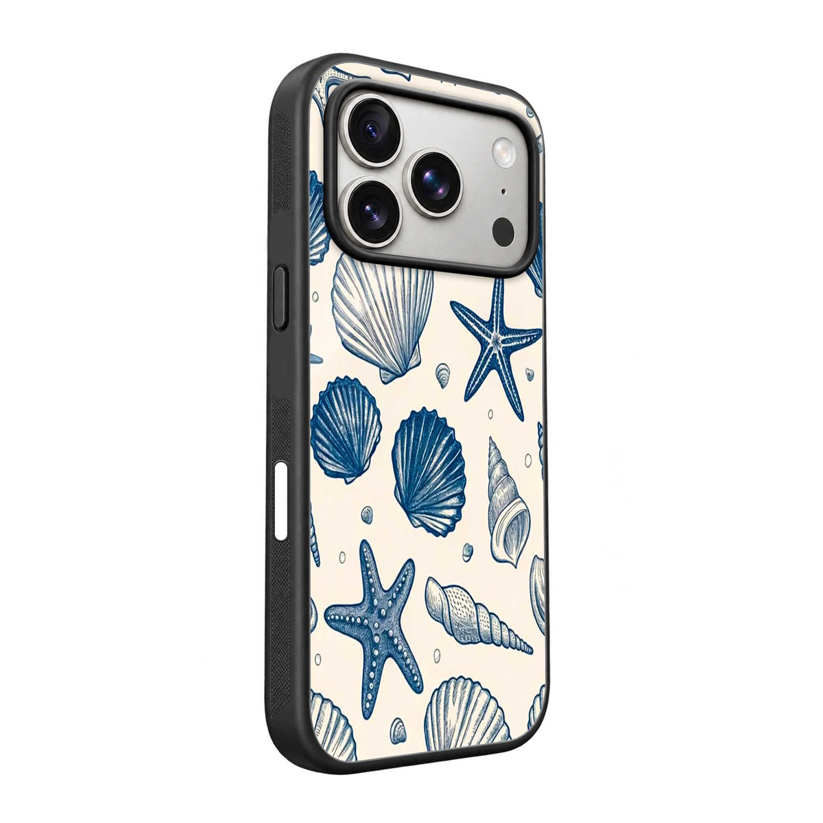 Coastal Shells Glass Case