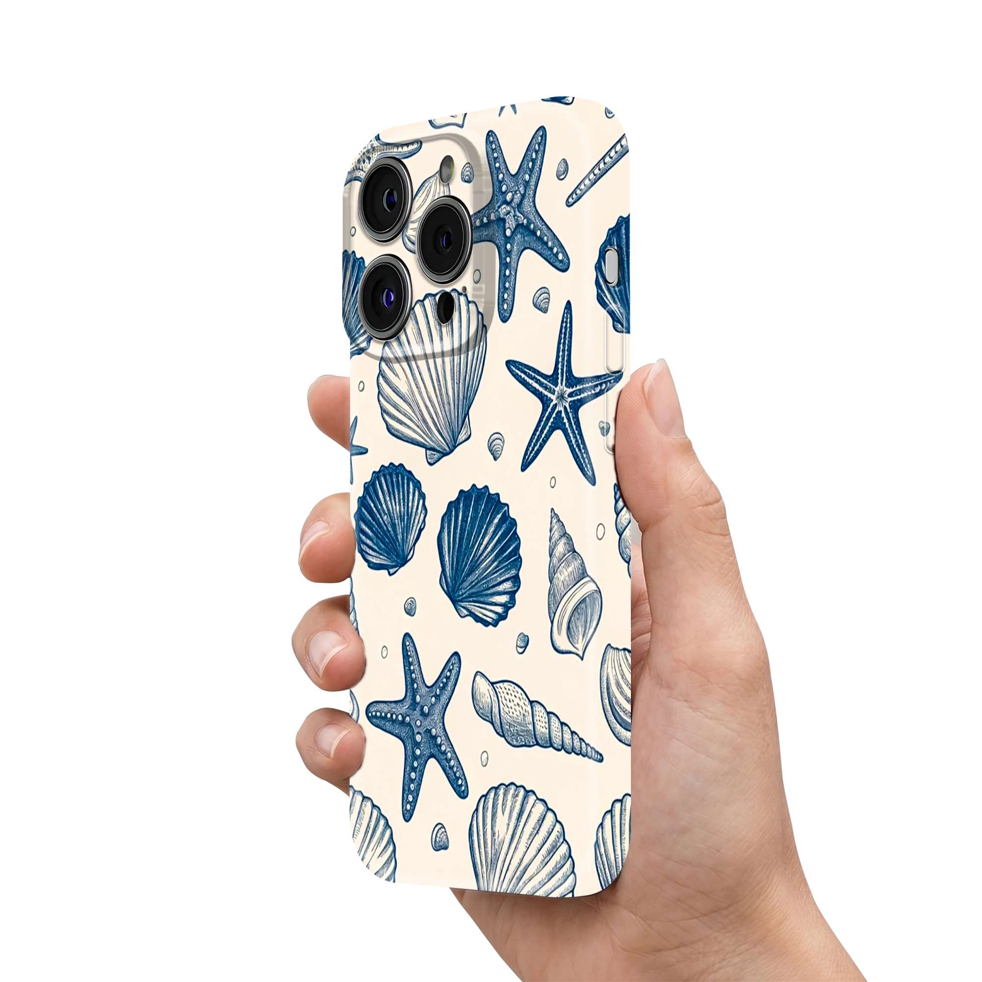 Coastal Shells Glossy Hard Case