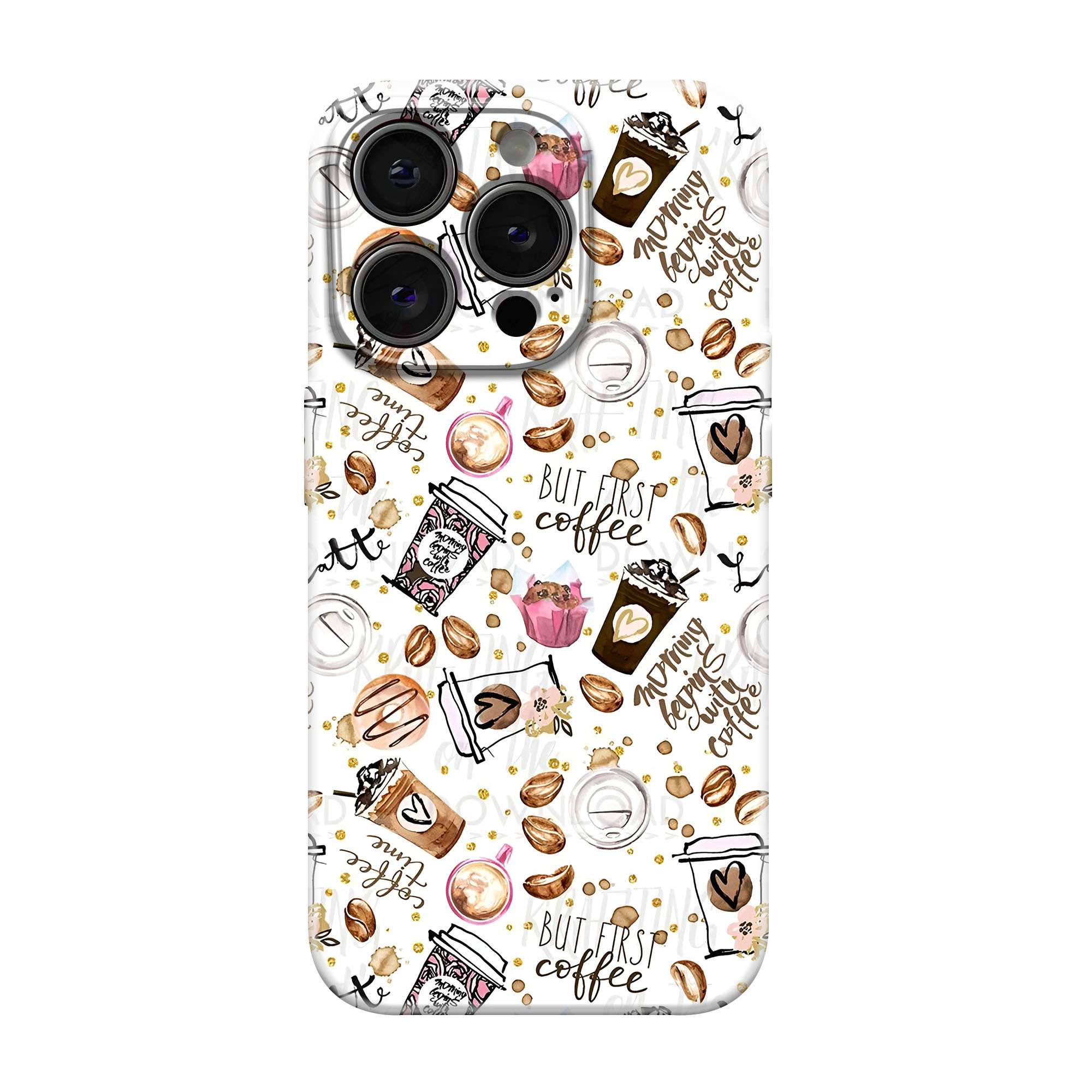 Coffee Mood Glossy Hard Case