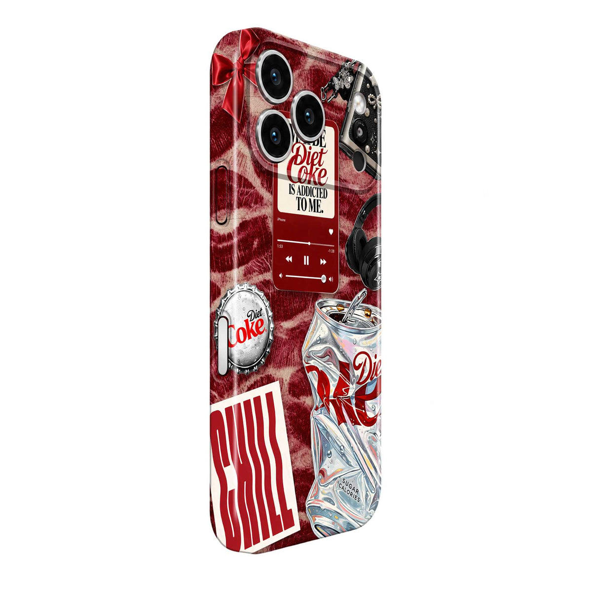 Coke & Kisses Glossy Hard Case