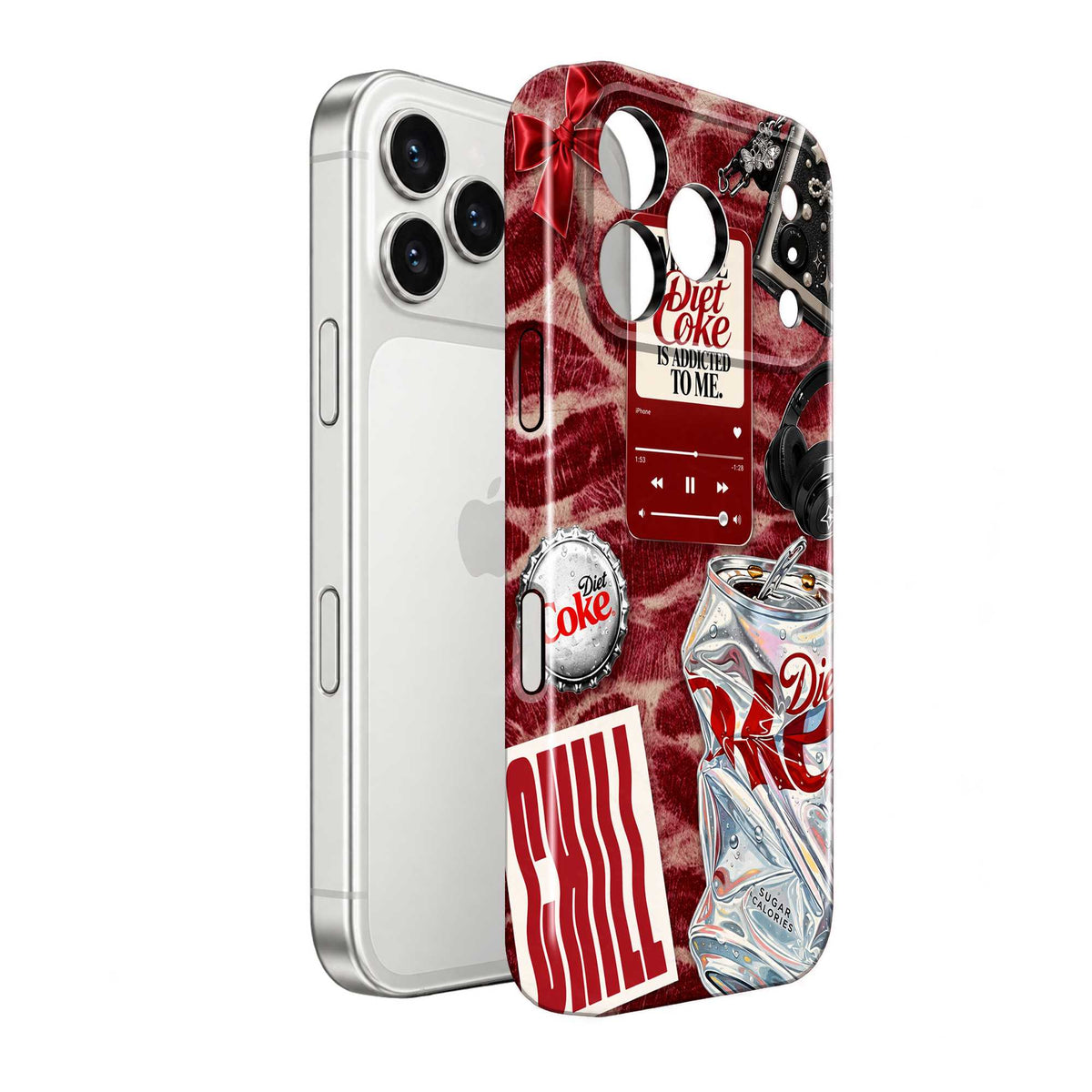 Coke & Kisses Glossy Hard Case