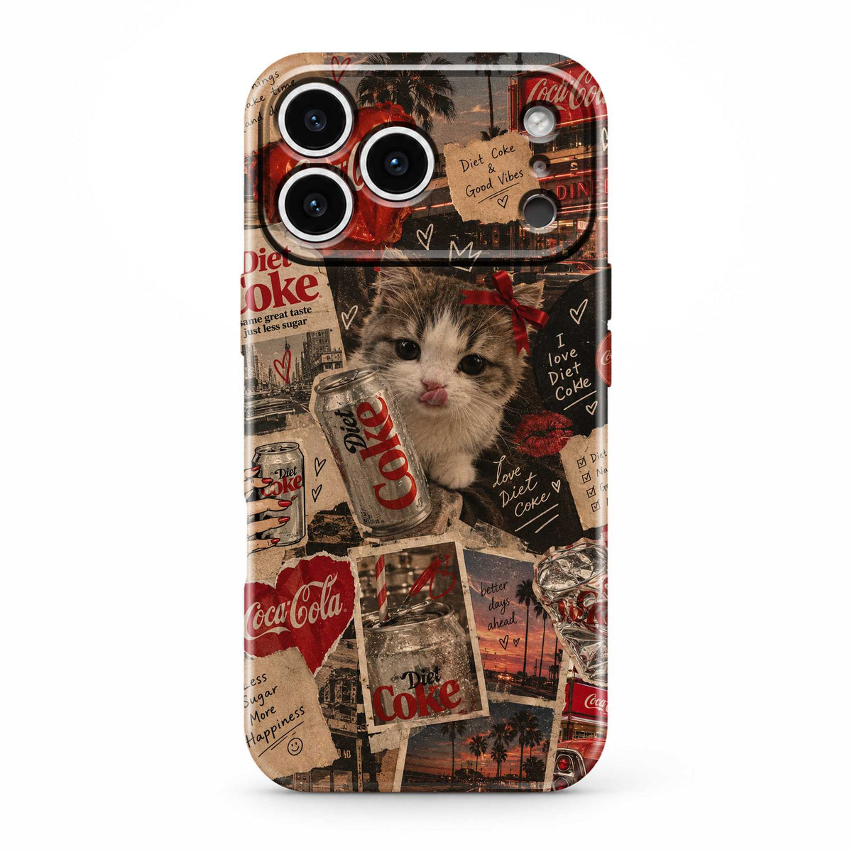 Cola Cat Club Glossy Hard Case
