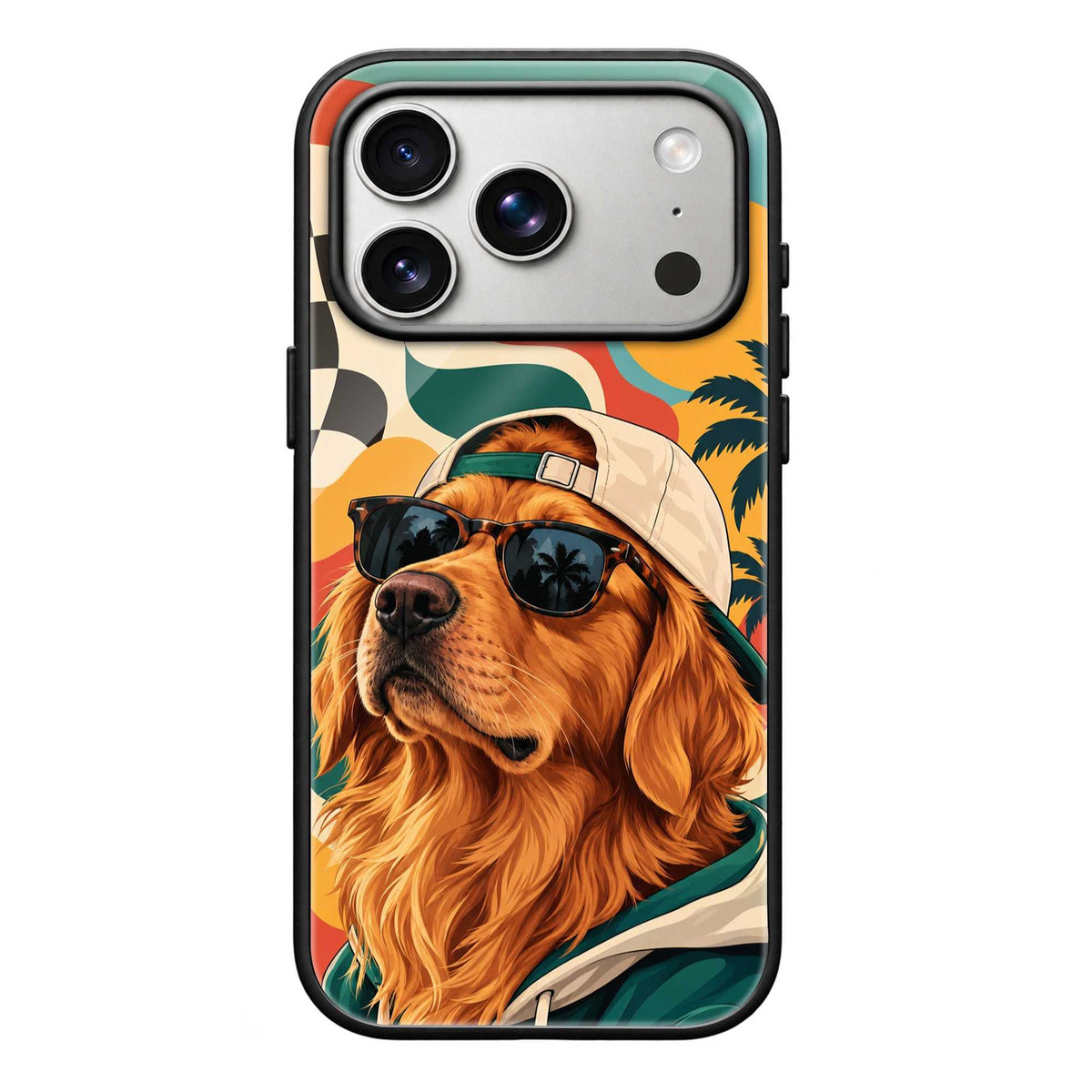 Cool Dog Club Glass Case